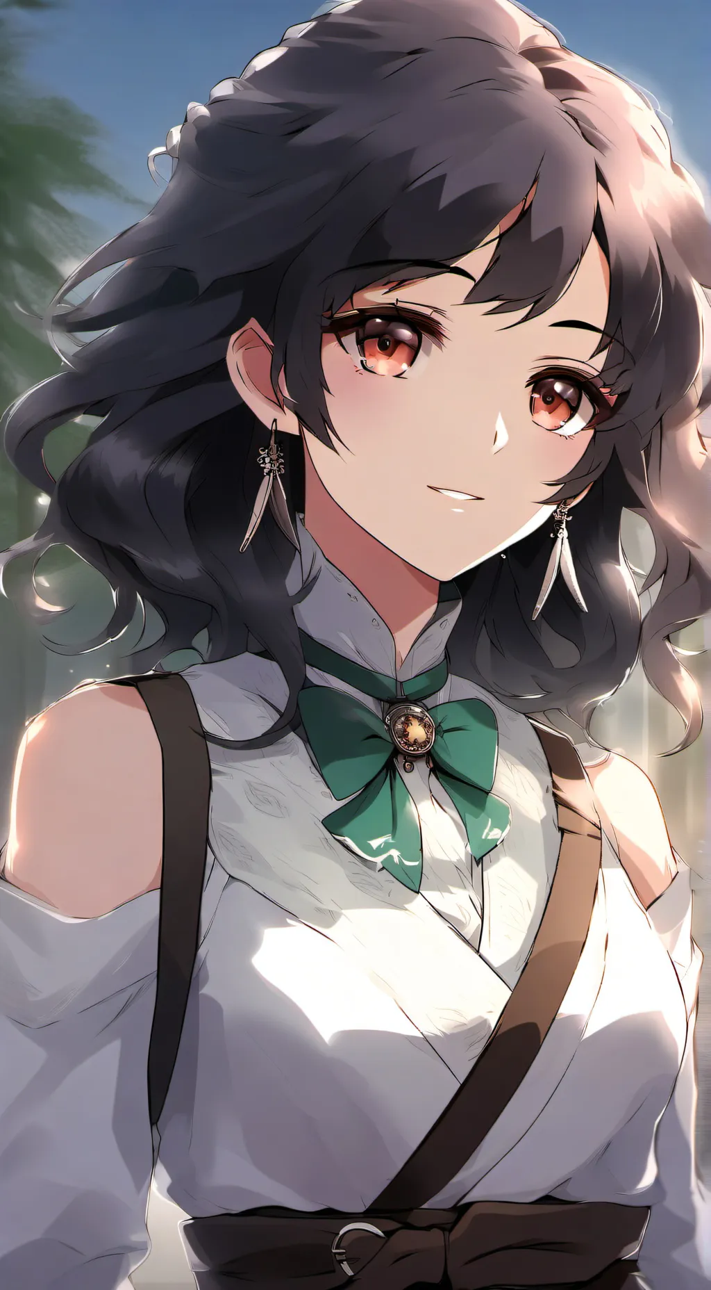 ai character: last boy on earth background