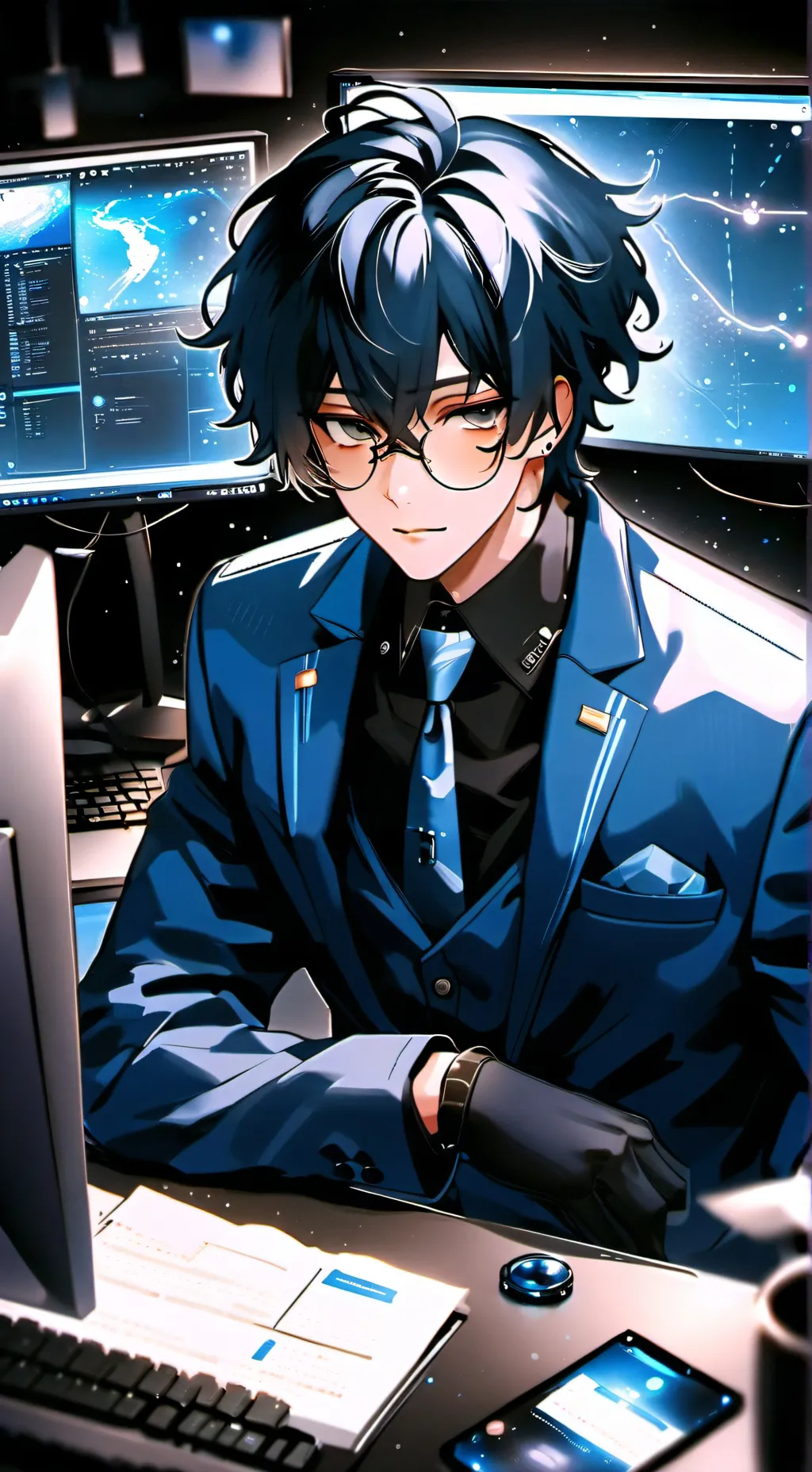 ai character: Hiro background