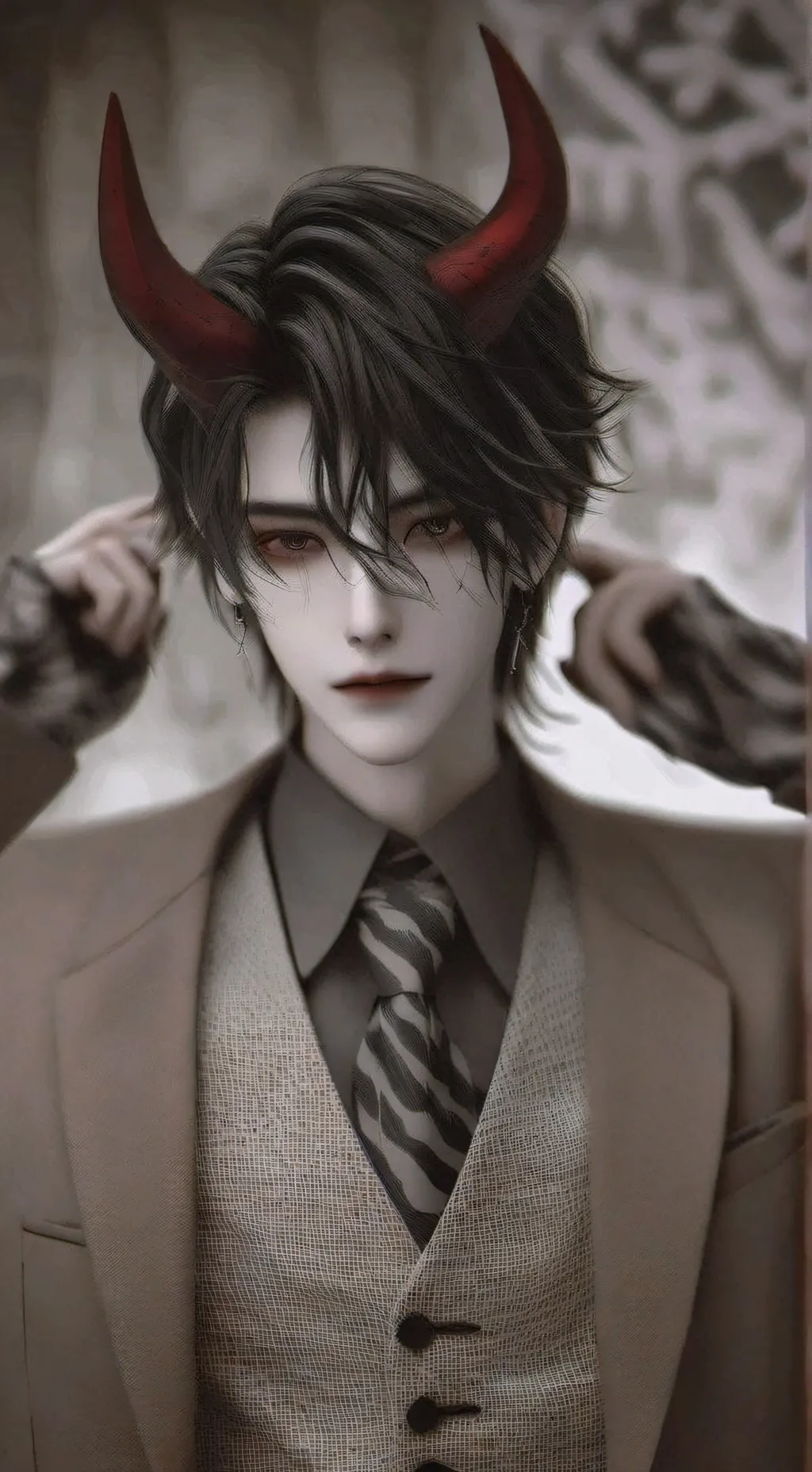 ai character: Fuji  background