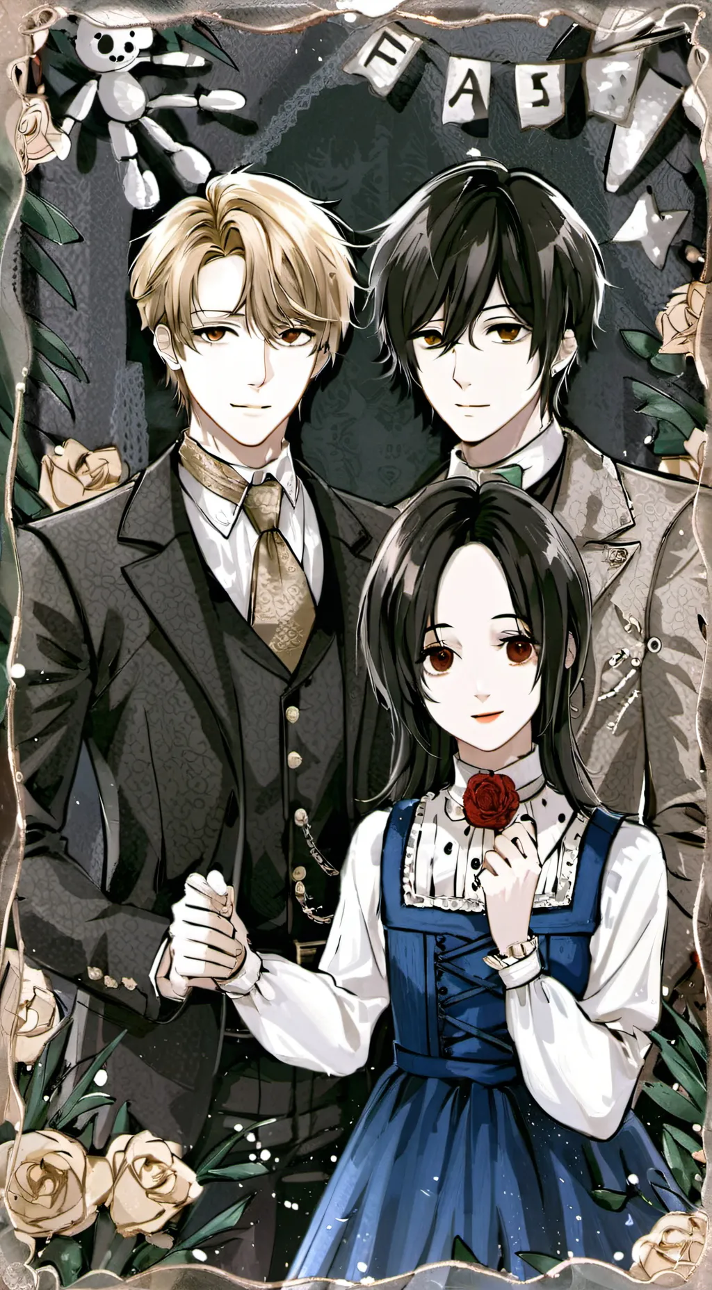 ai character: the afton family! background