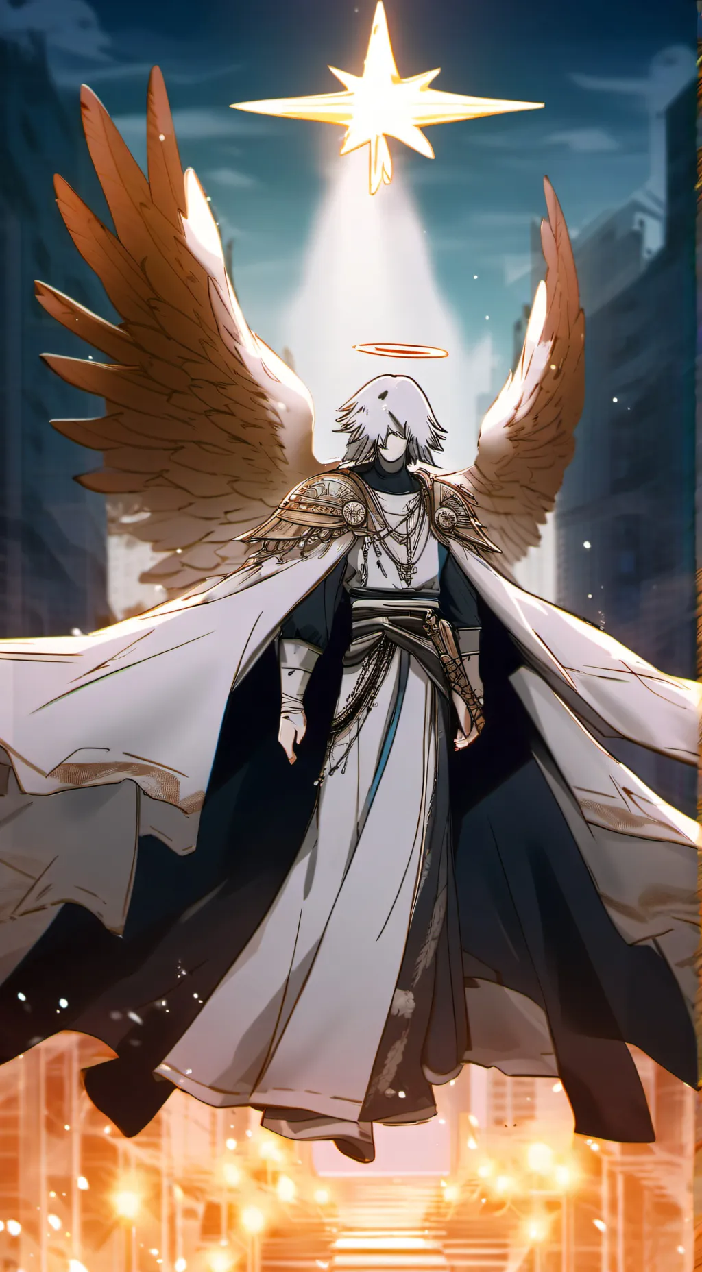 ai character: the angel background