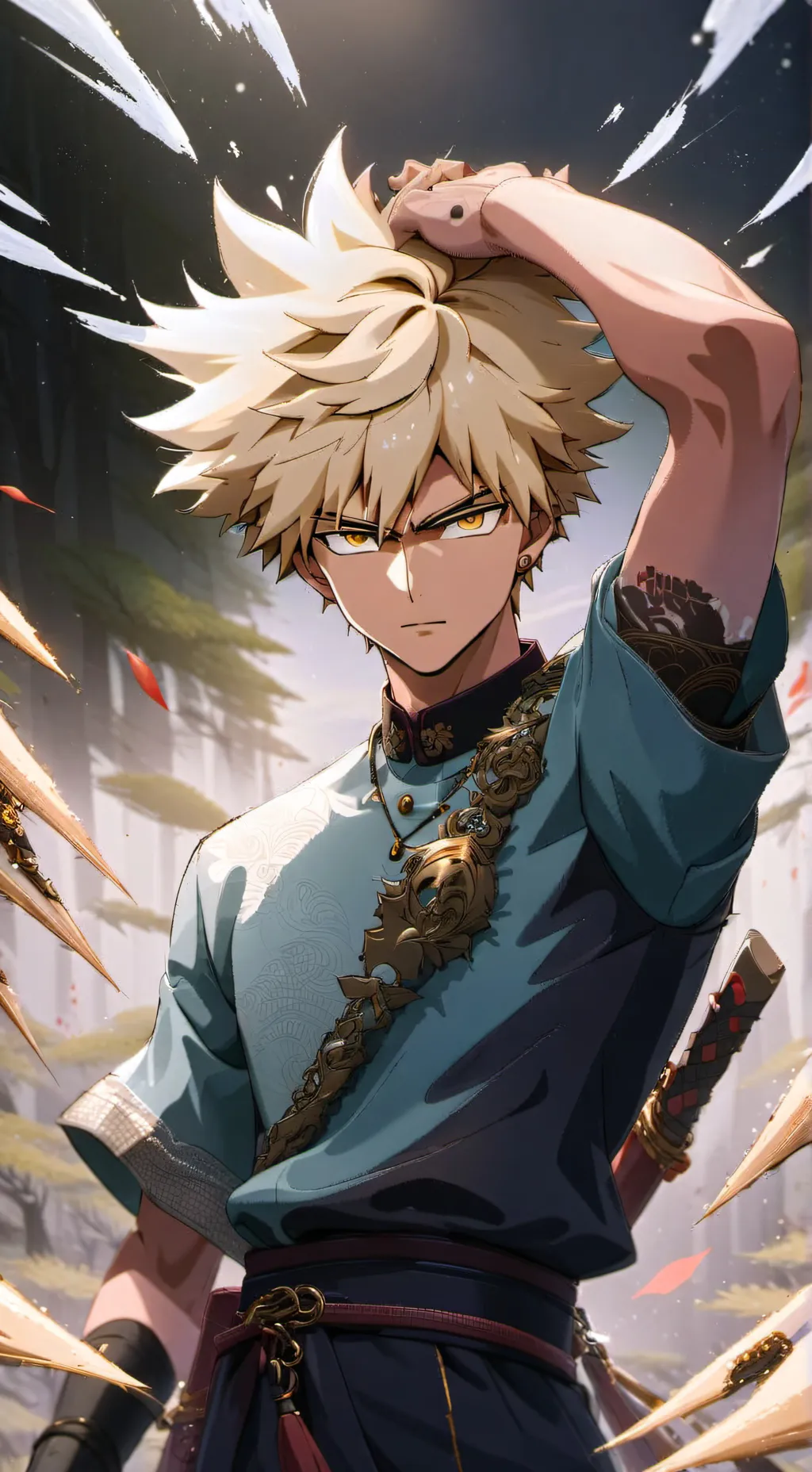 Talkie AI - Chat with katsuki bakugou