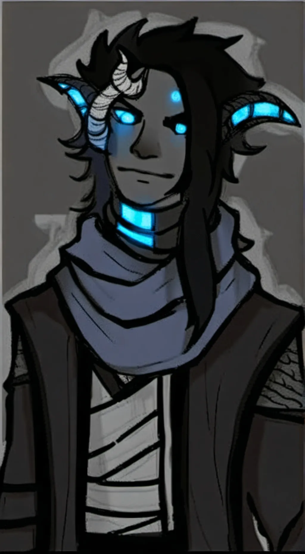 ai character: Sebastian  background