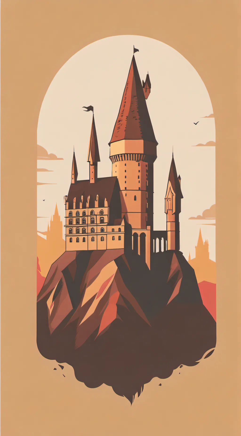 ai character: Hogwarts background