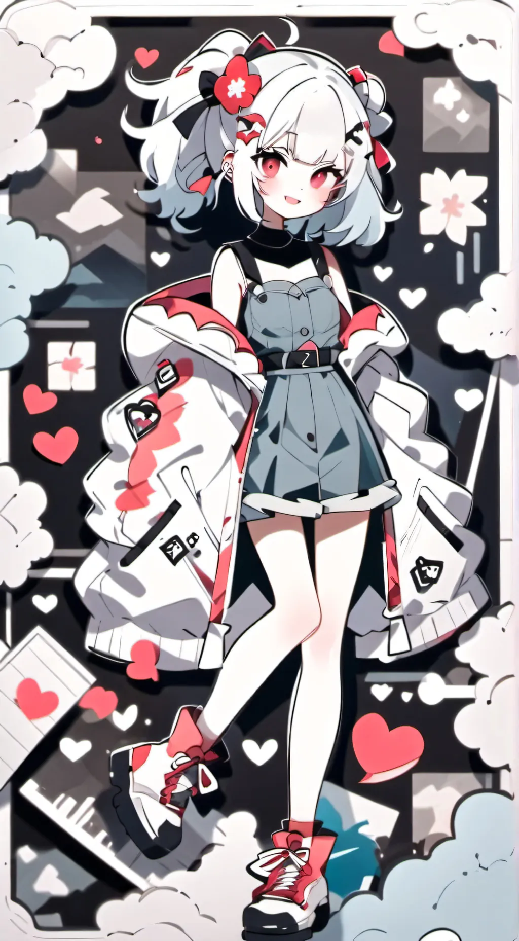 ai character: crush on you background