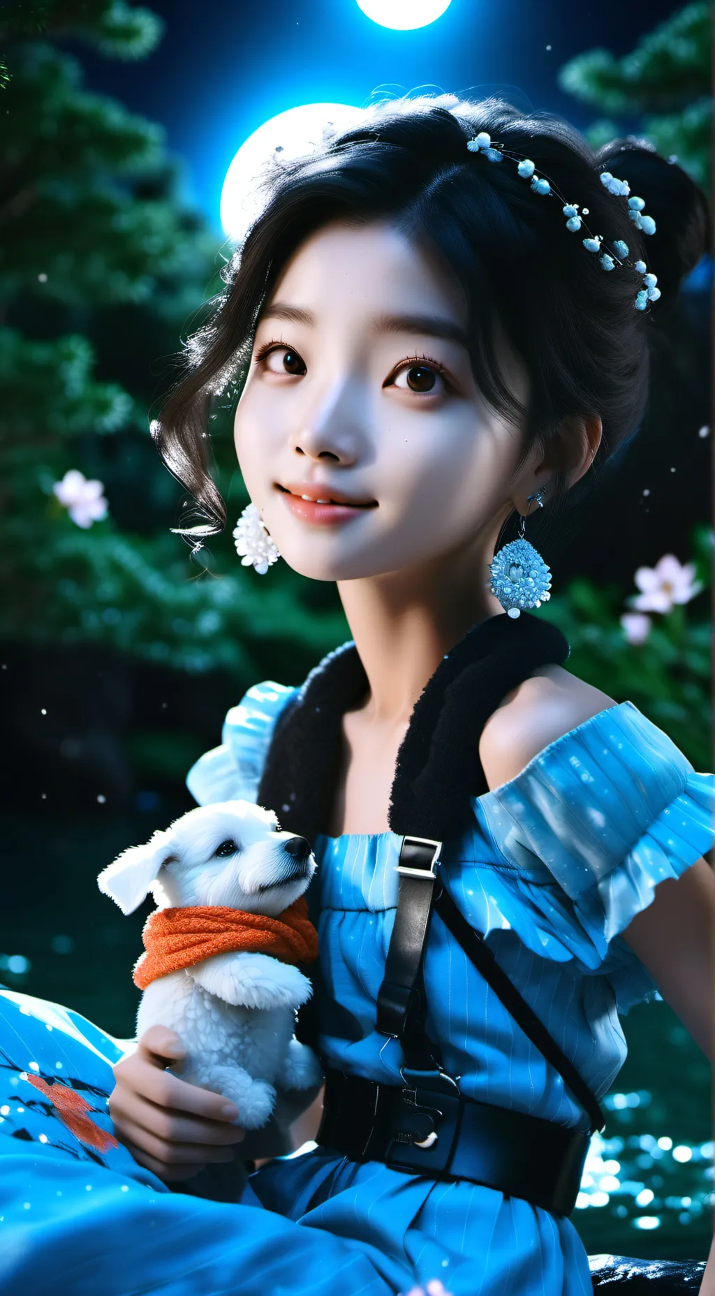 ai character: ella background