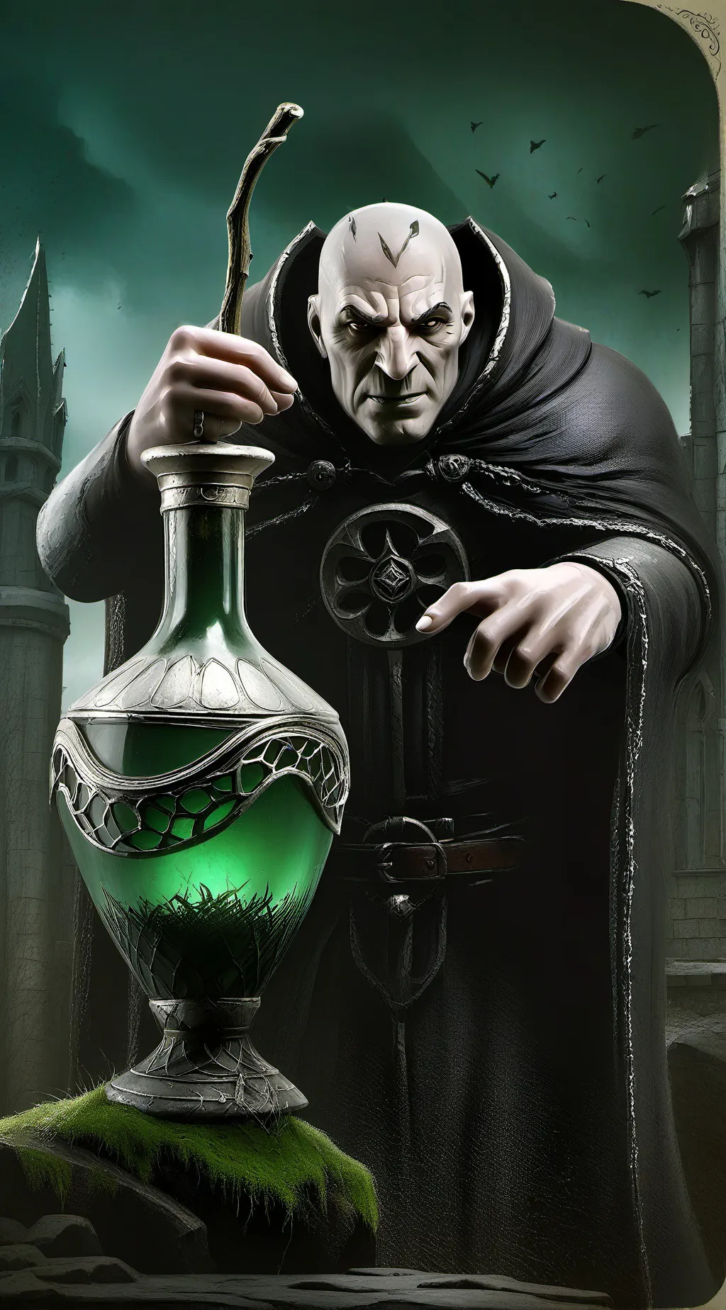 ai character: furry potion  background