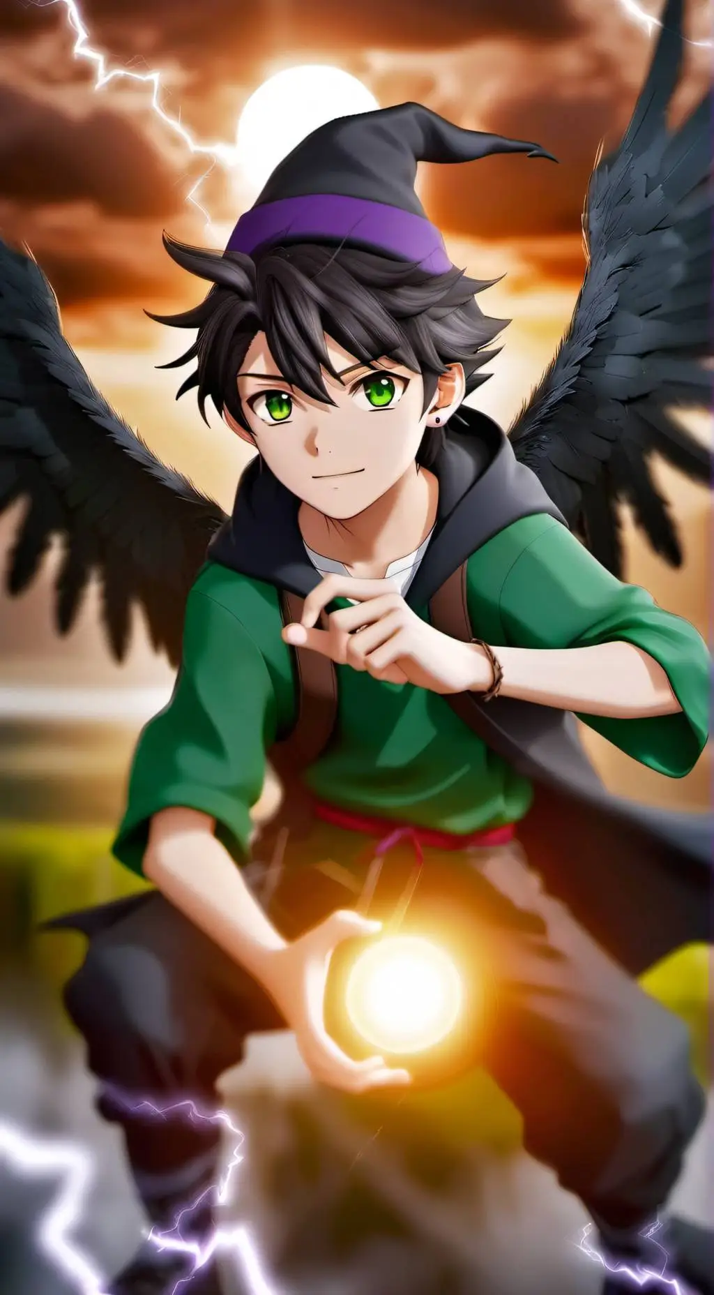 ai character: Wilder West background