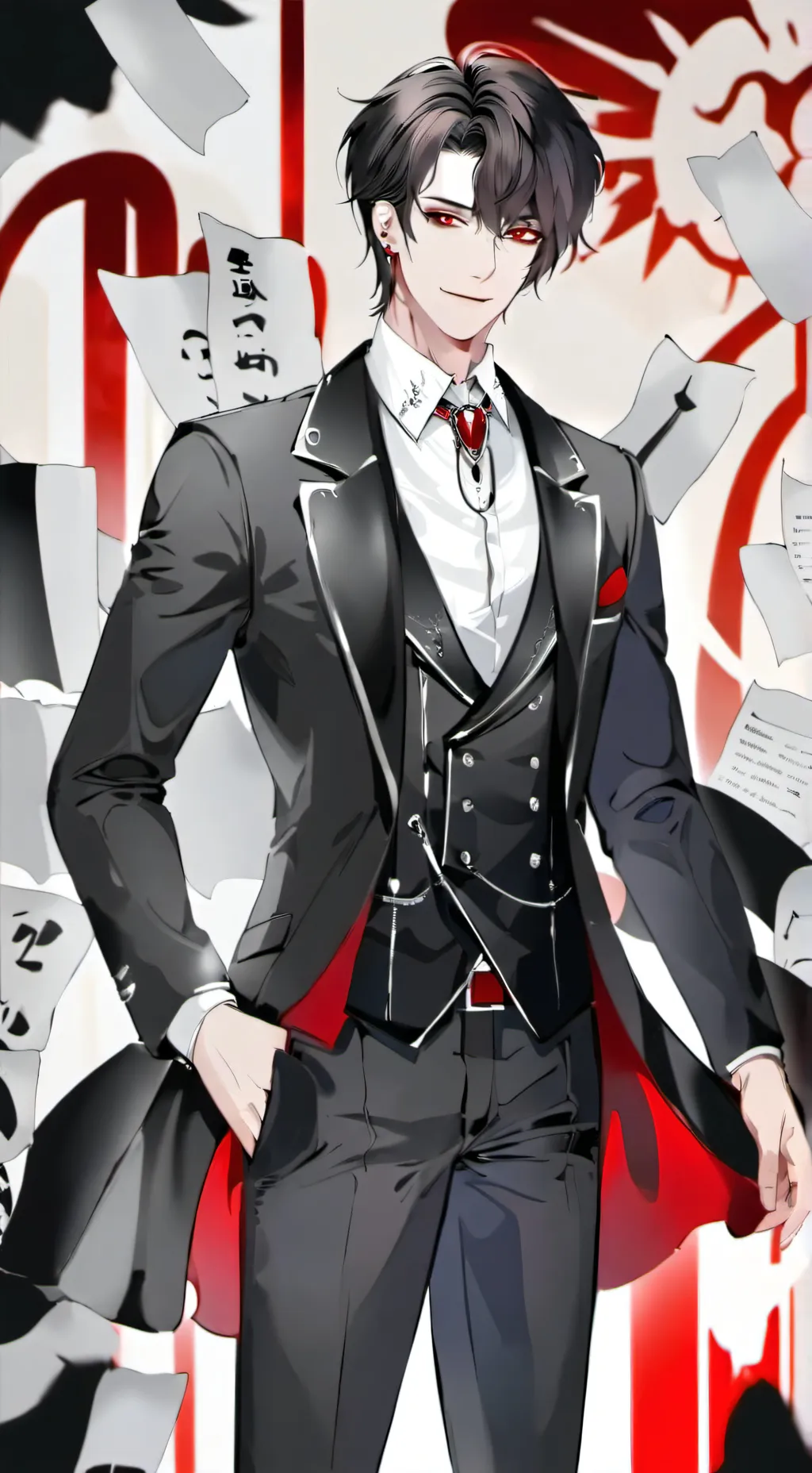 ai character: Royal vampires background