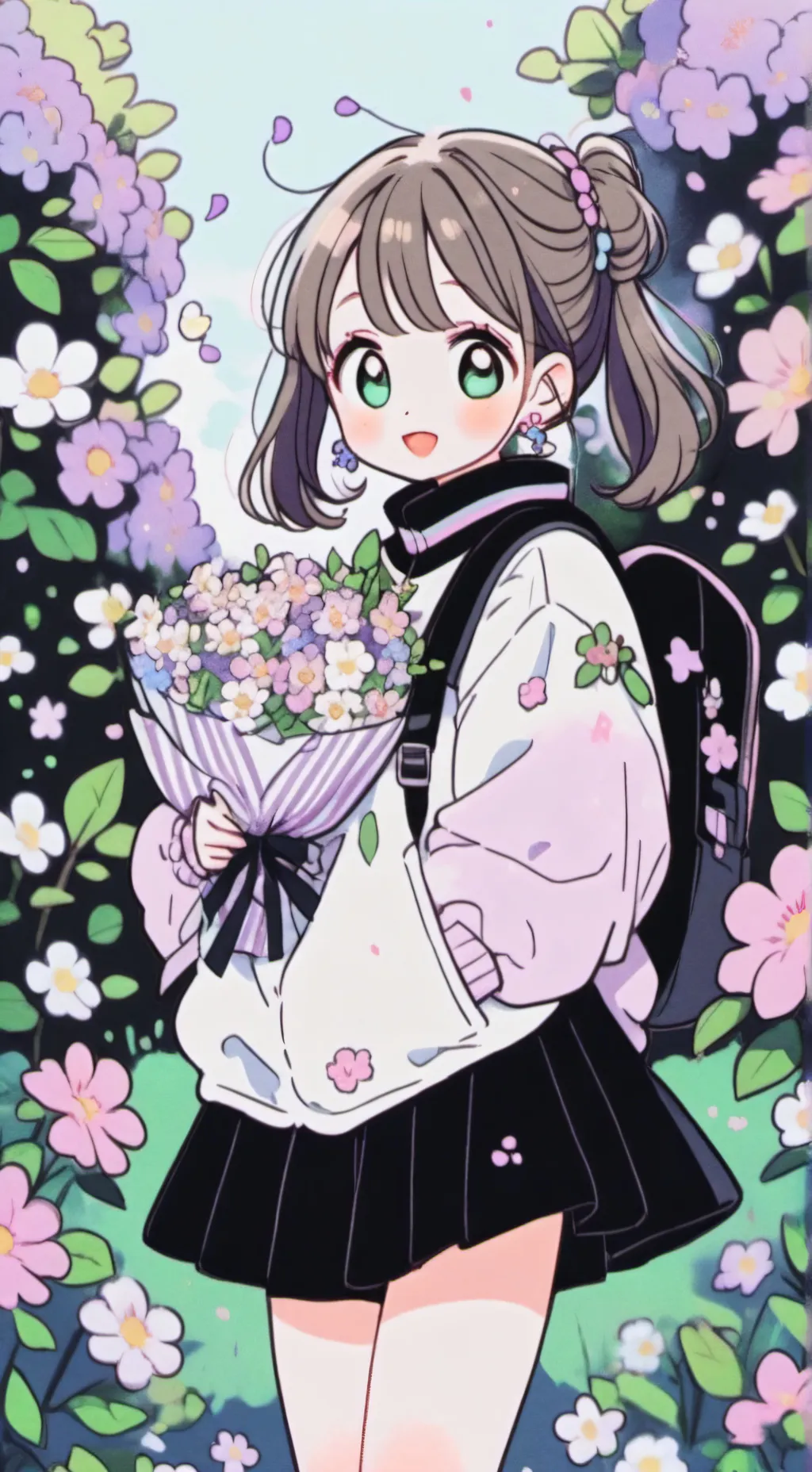 ai character: lulu  background