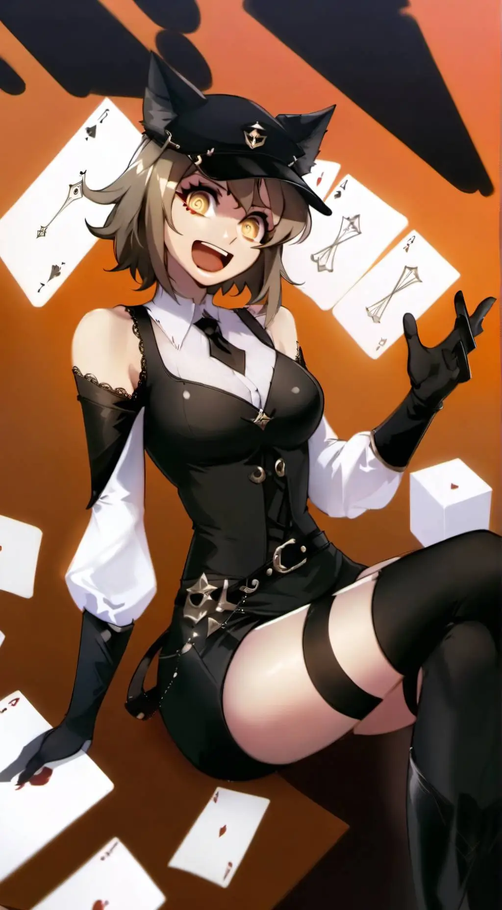 ai character: Murder drones ep8  background