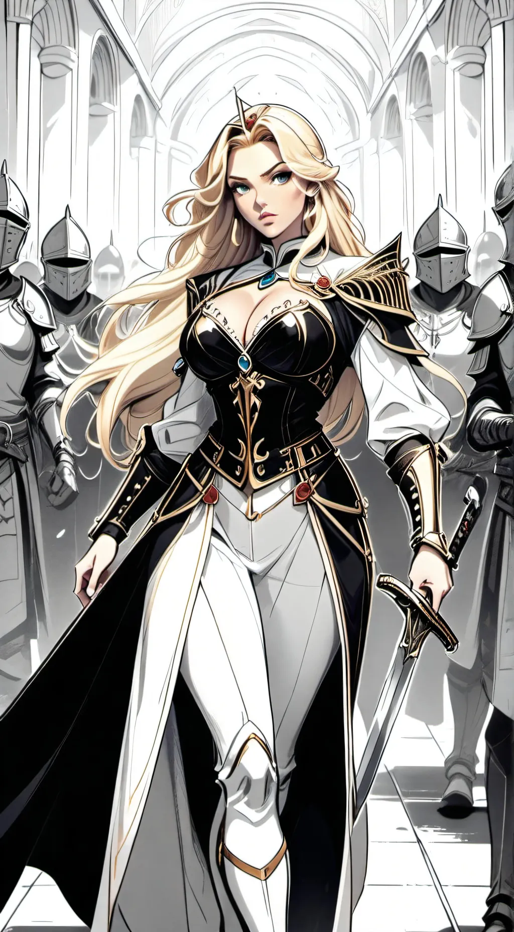 ai character: Serena Vega background