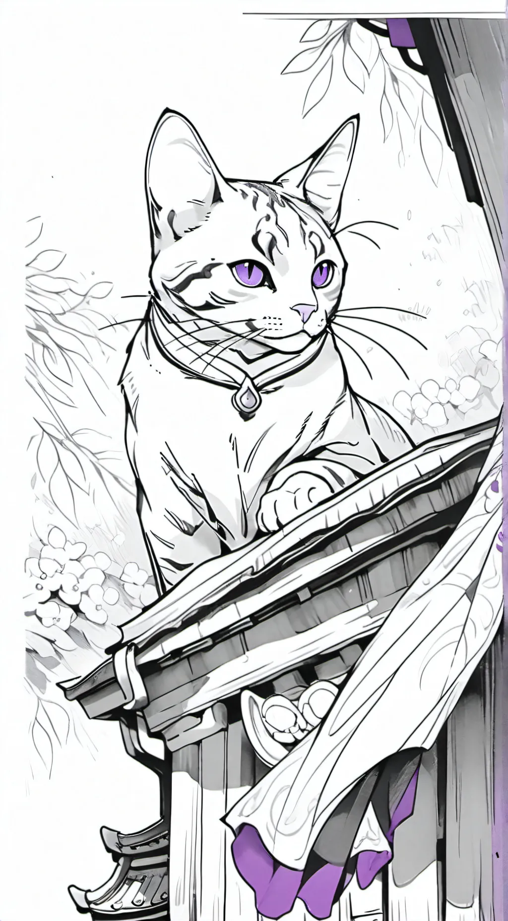 ai character: catnap background