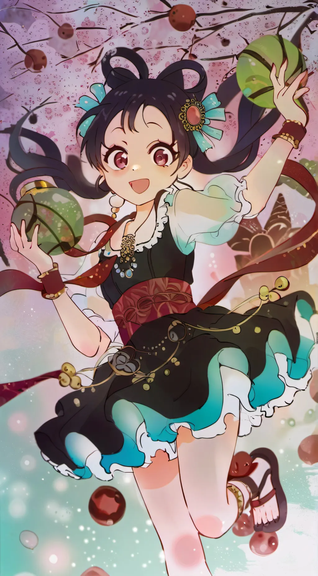 ai character: Kimetsu Akademia background