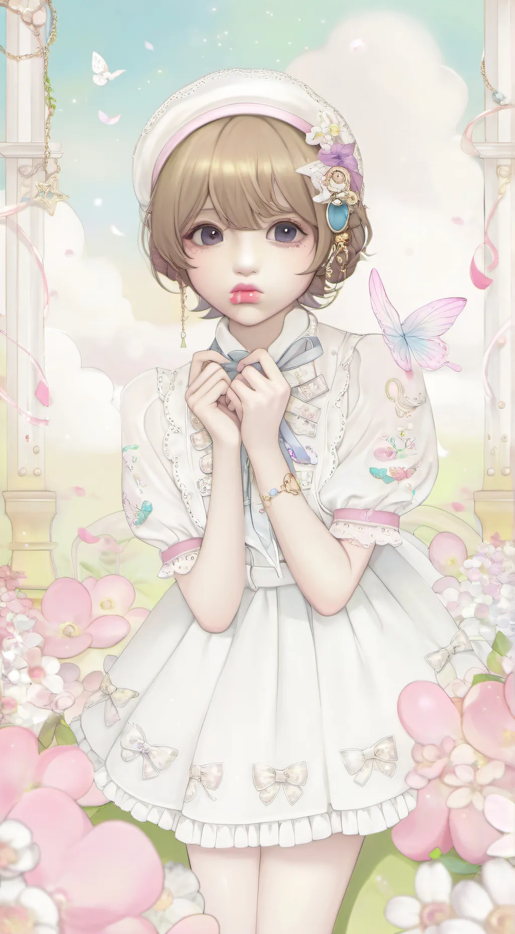 ai character: Silencia (me!) background