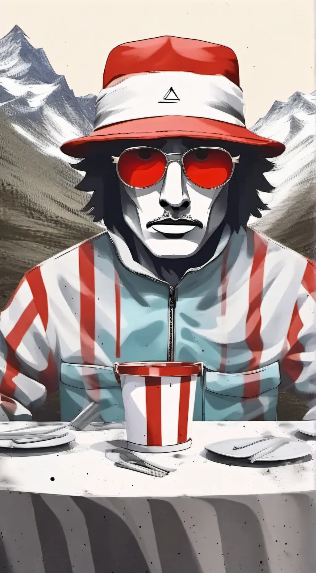 ai character: Date w/ El Cool P background