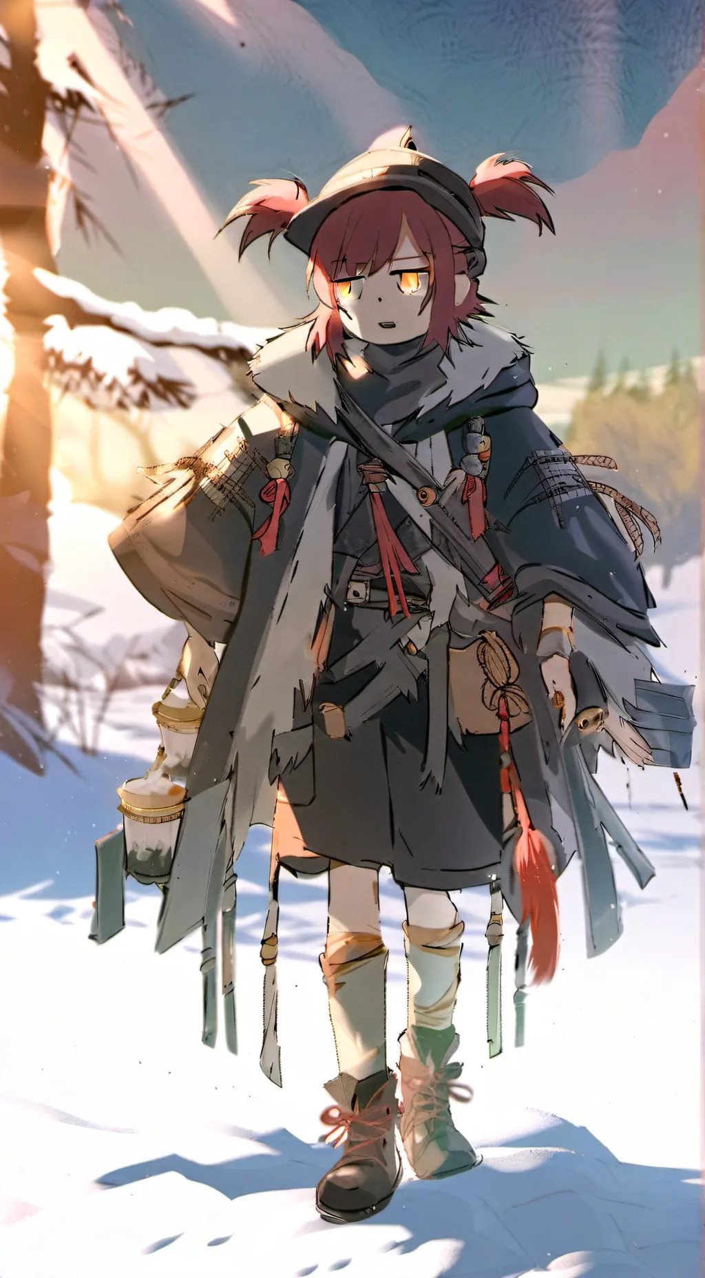 ai character: Mirai background