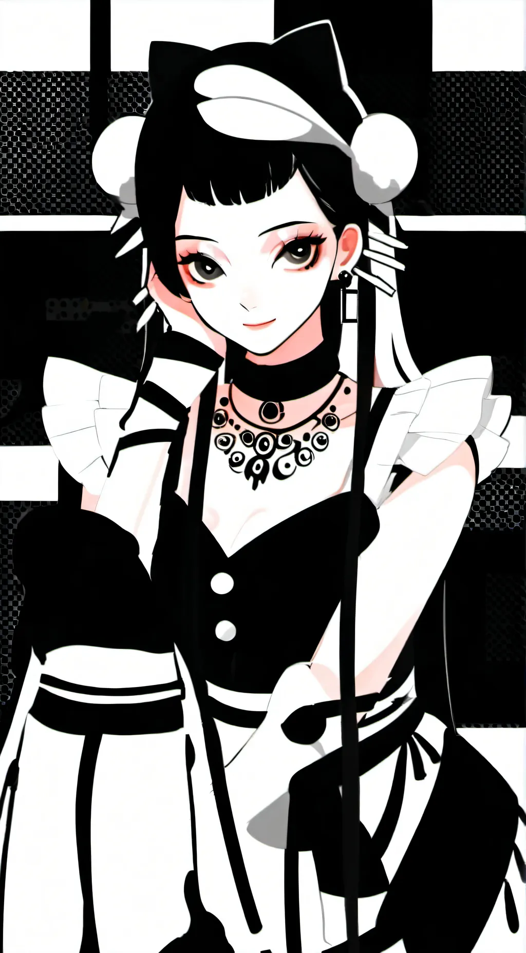 ai character: TADC with my oc!! background