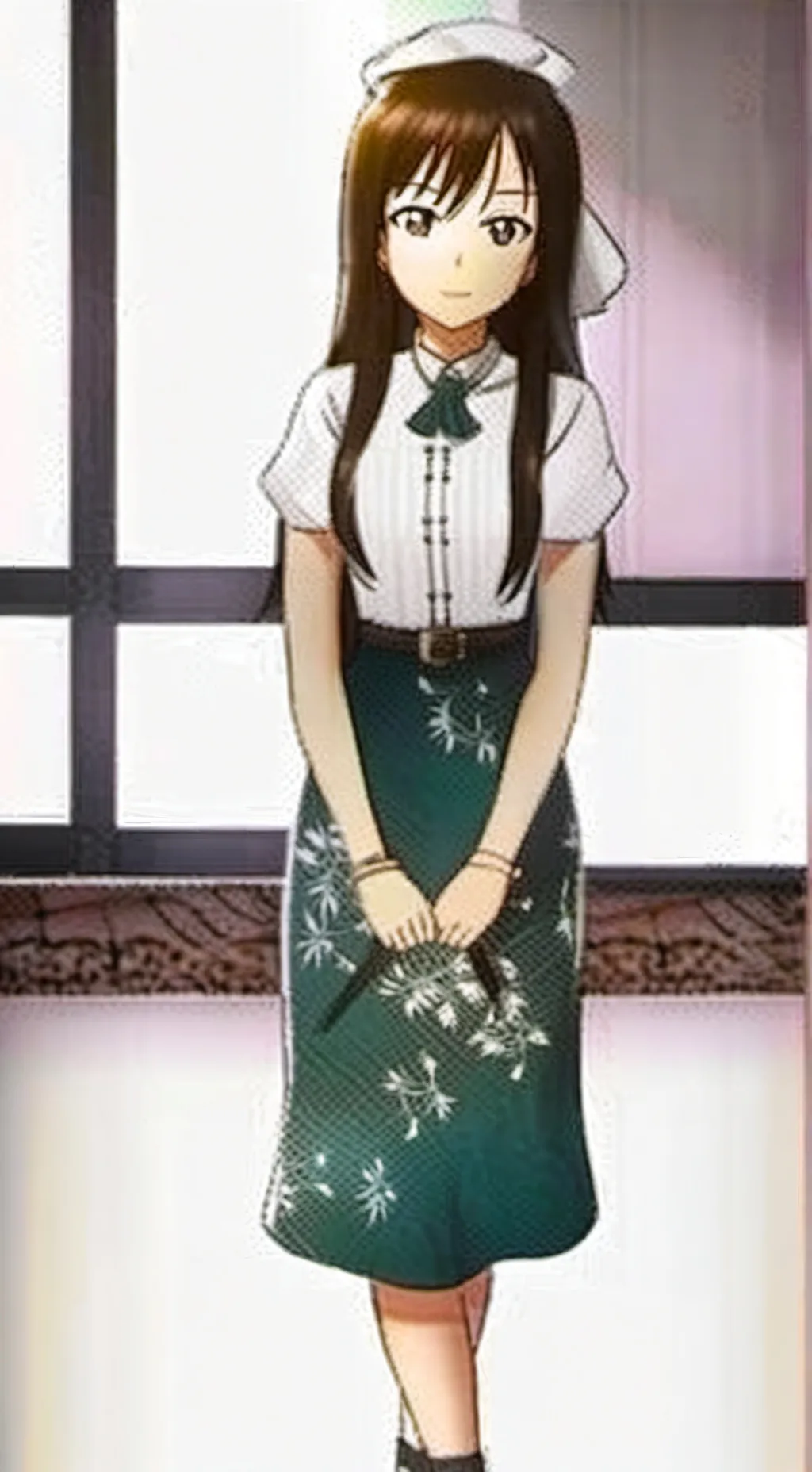 ai character: Morgane  background