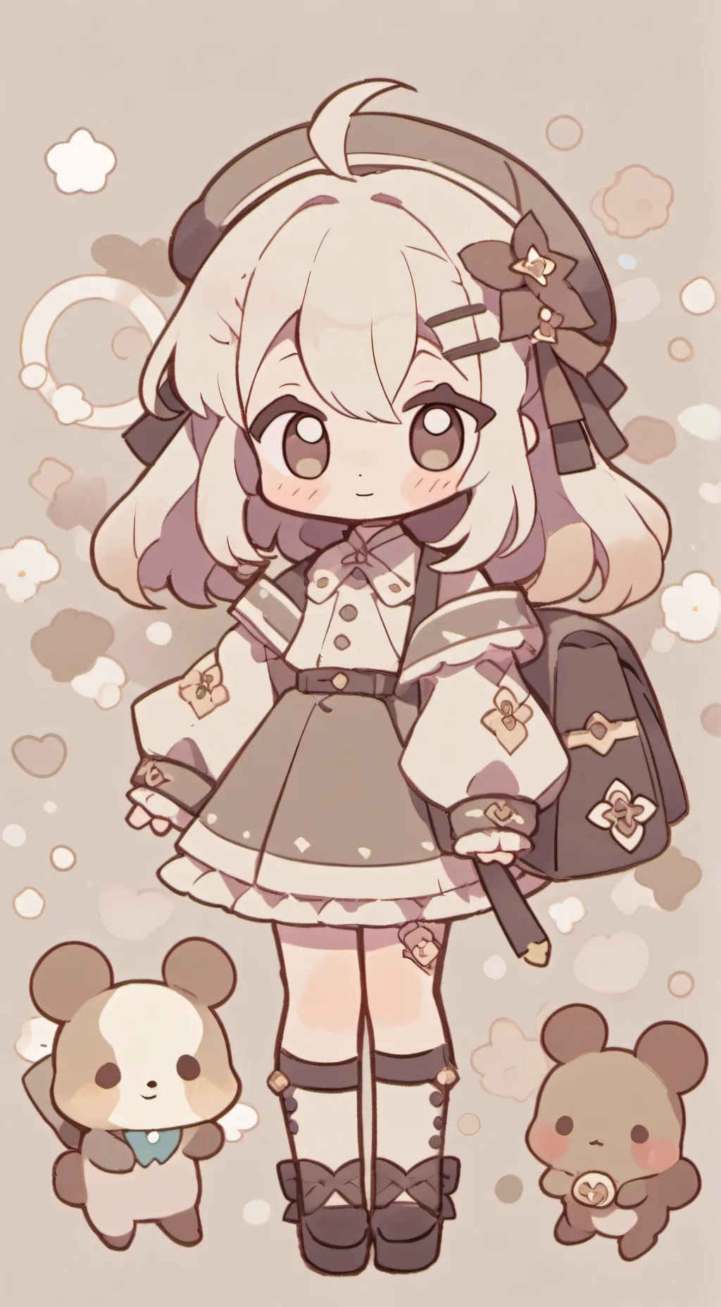 ai character: Esmeralda background