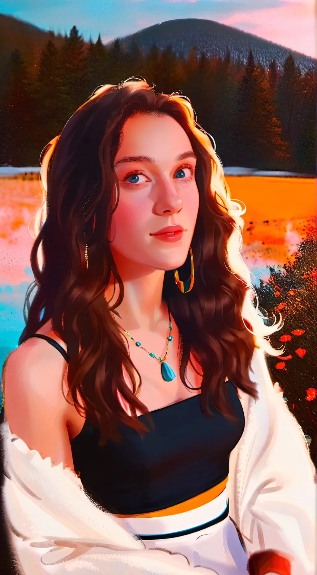 ai character: Anna... background