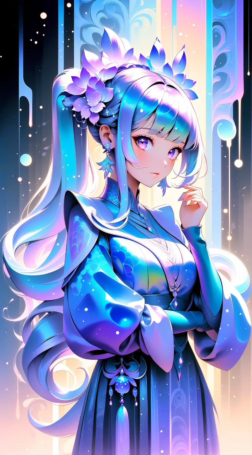 ai character: Lilly  background
