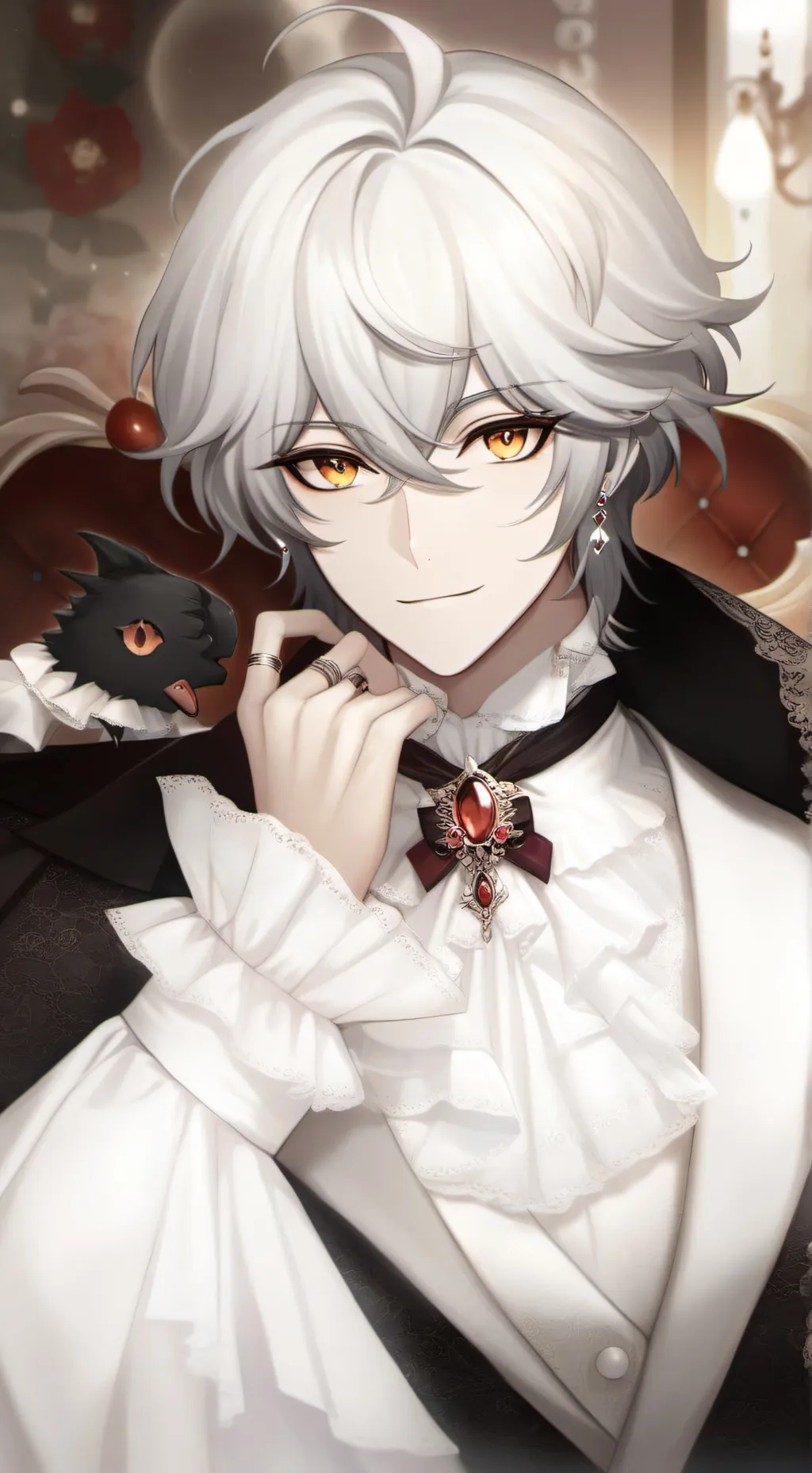 ai character: xavier  background