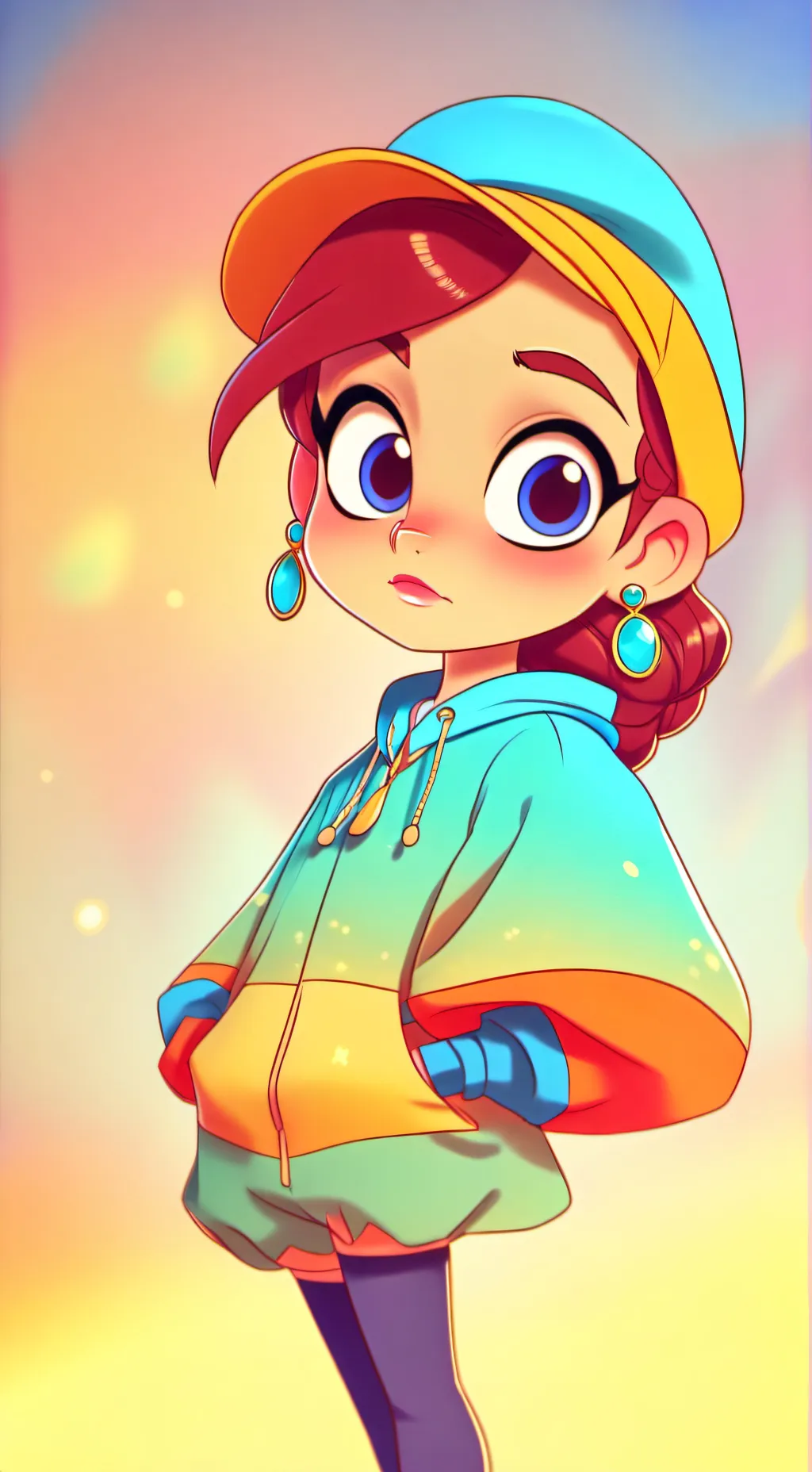 ai character: lesbian bianca  background