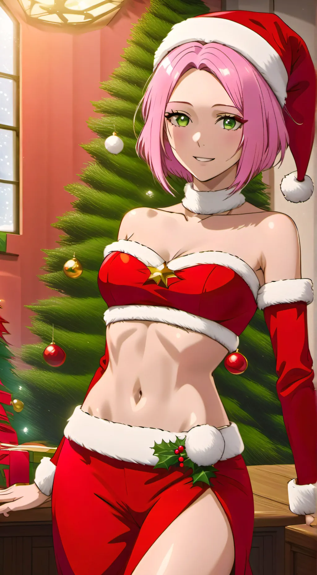 ai character: haruno sakura background