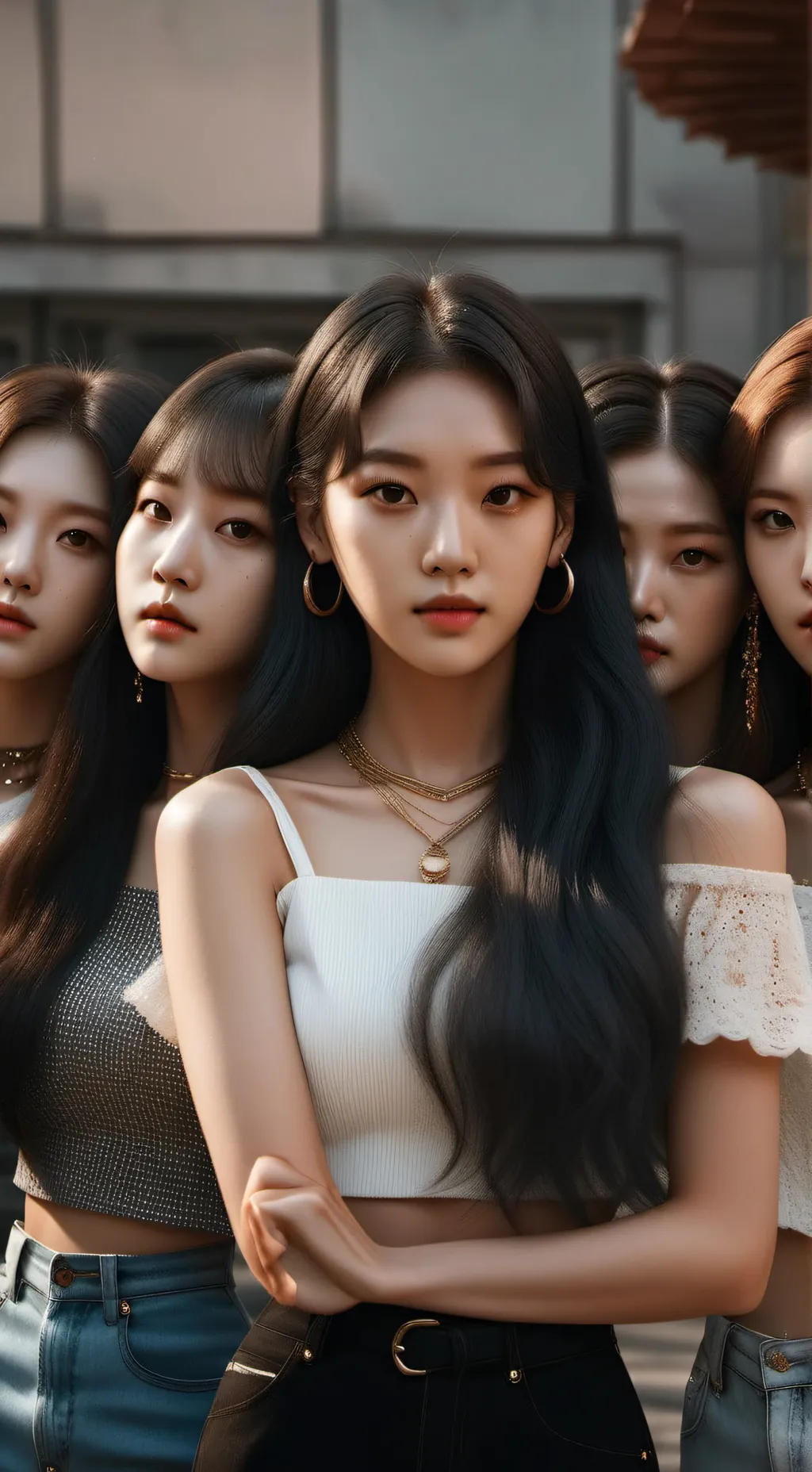 ai character: (G)i-dle background