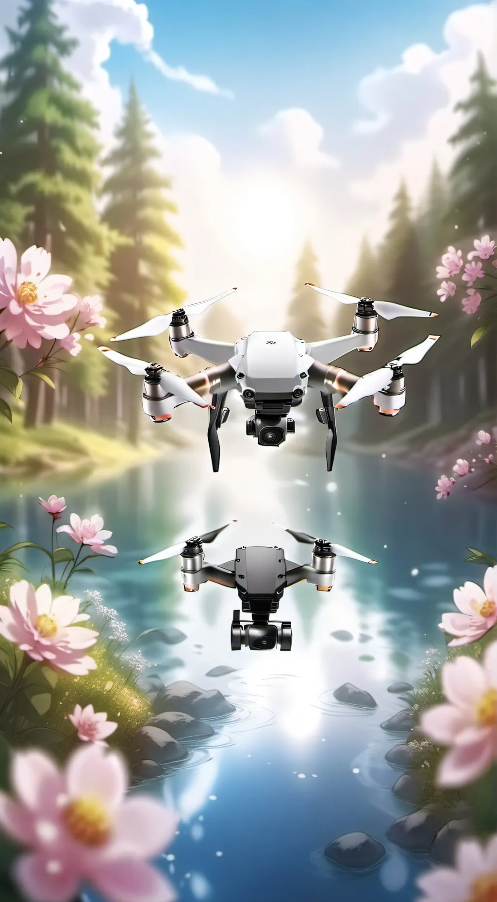 ai character: dji background