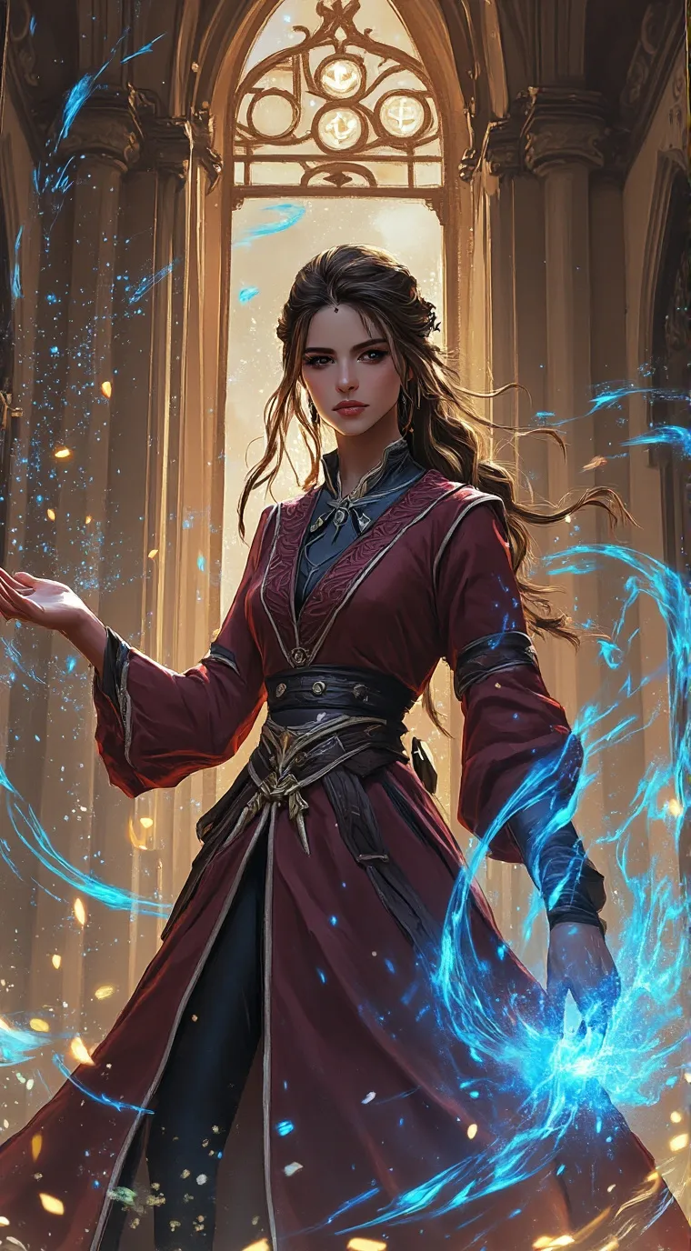 ai character: Angela background