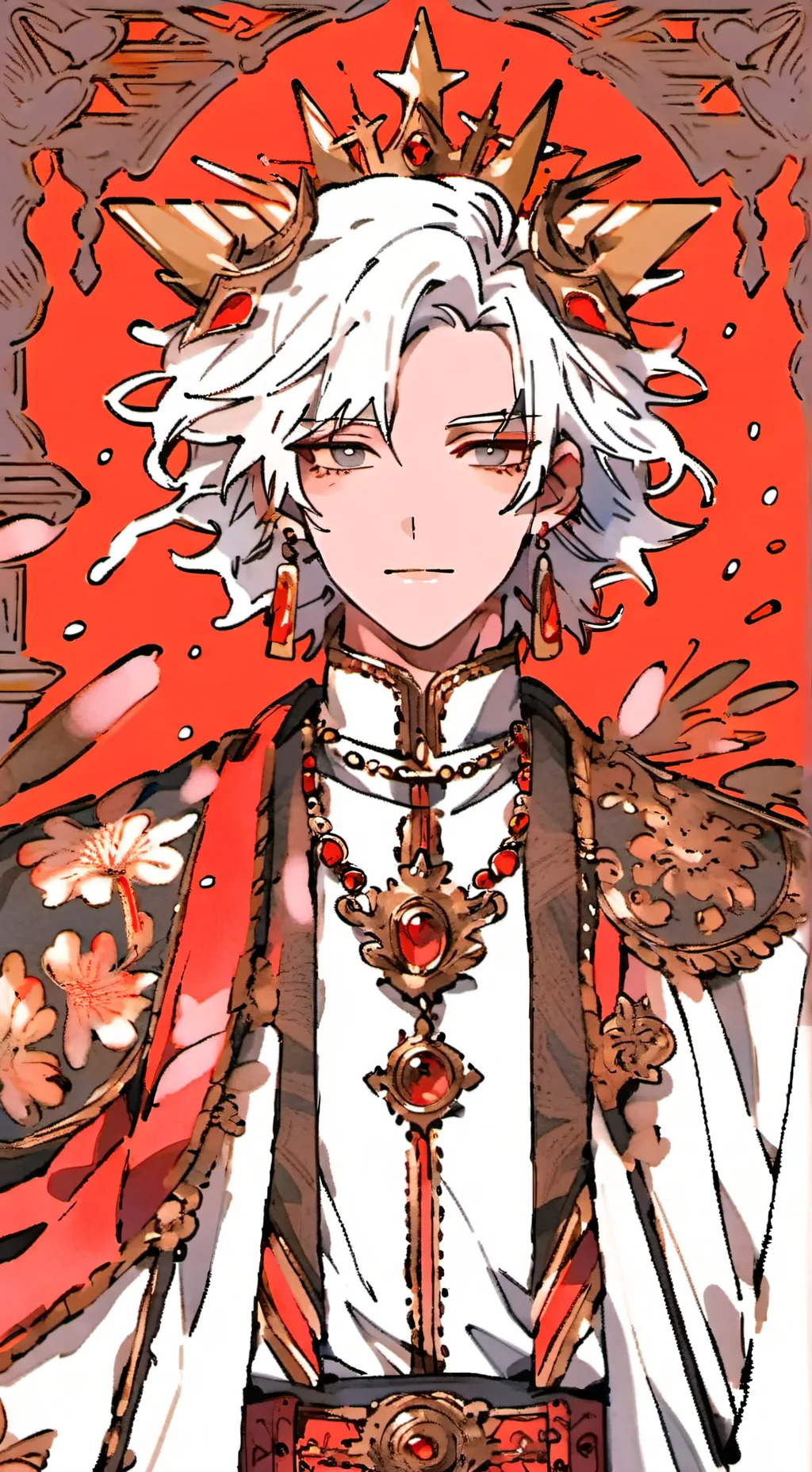 ai character: Glacier background