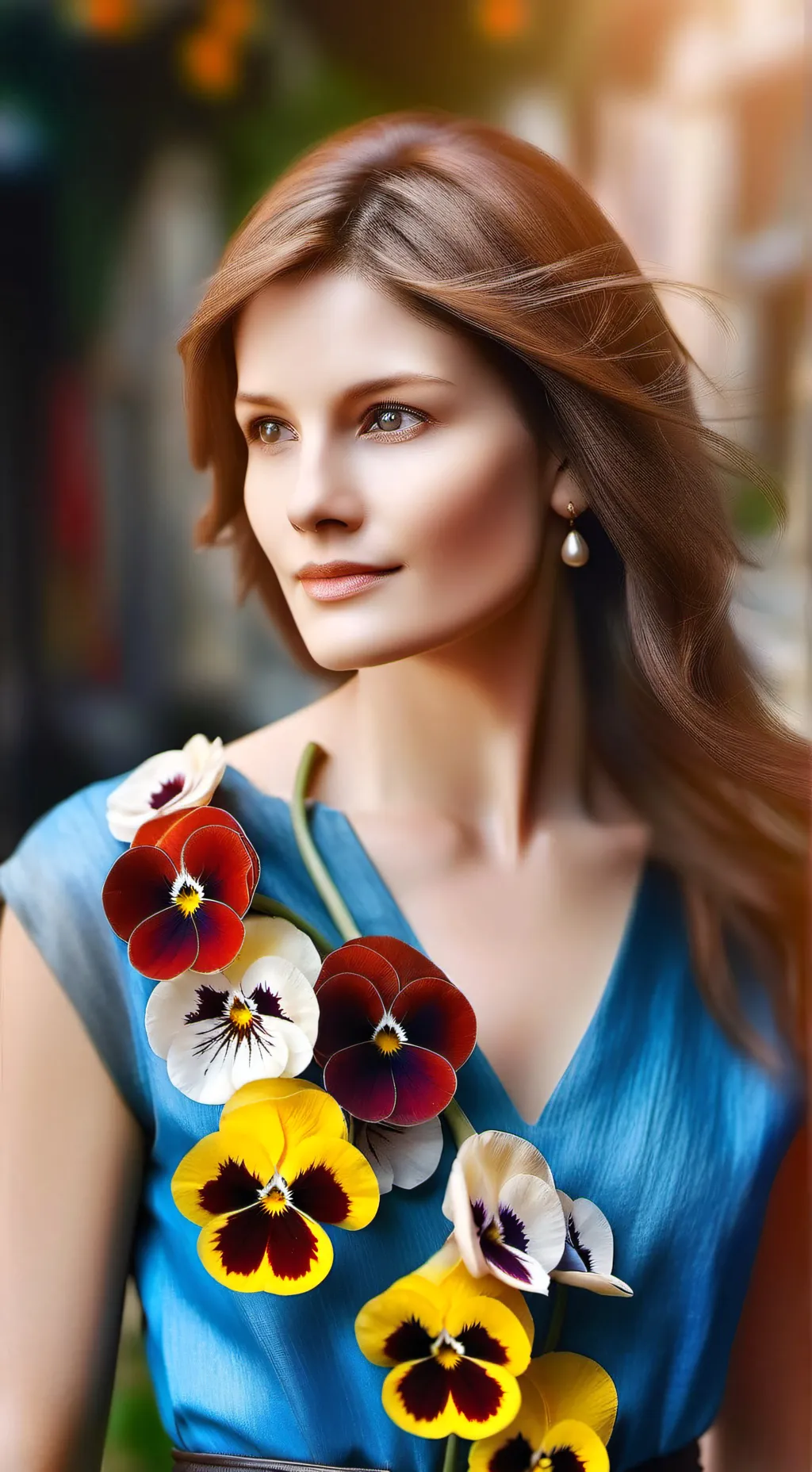 ai character: Pansy background