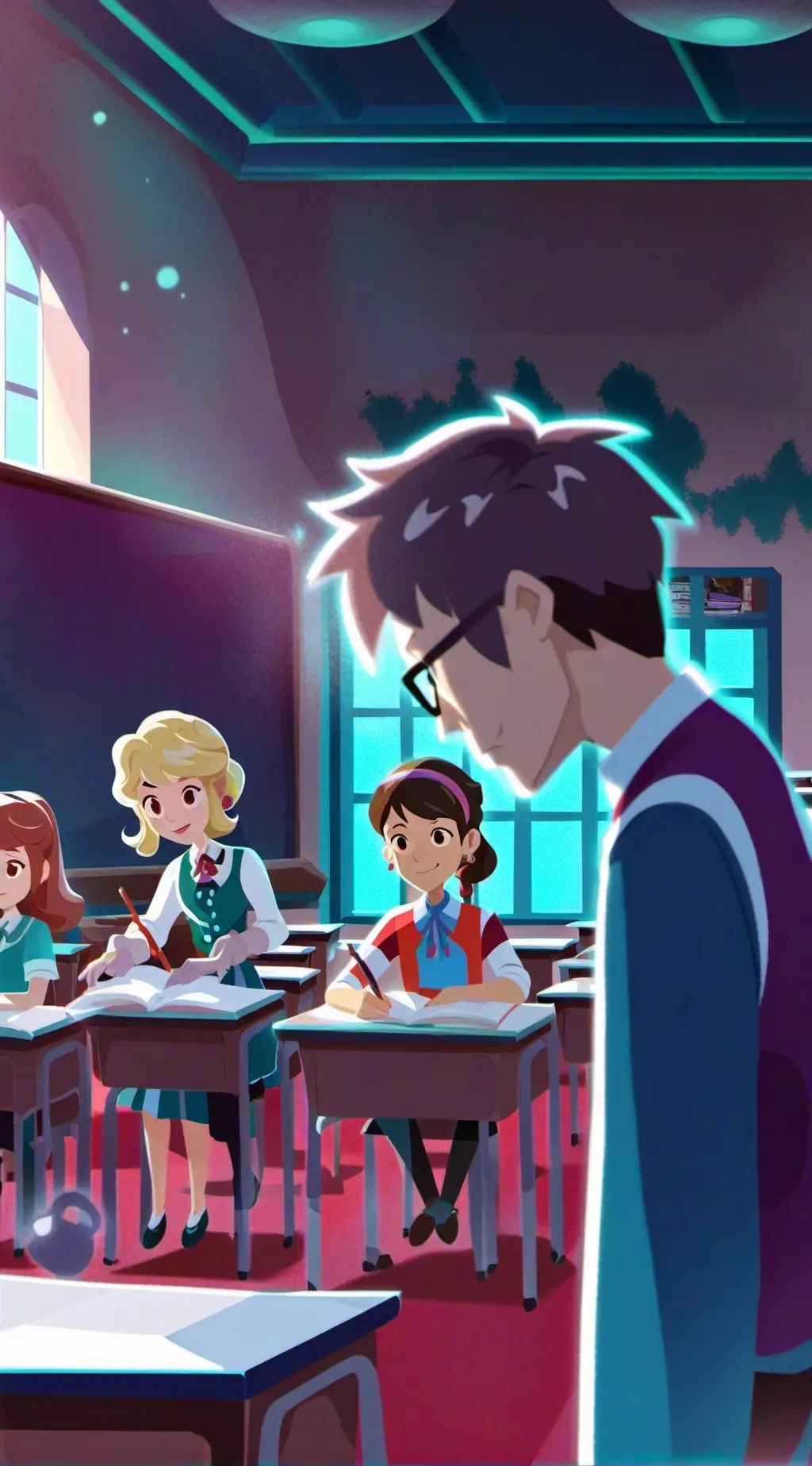 ai character: do you believe god background