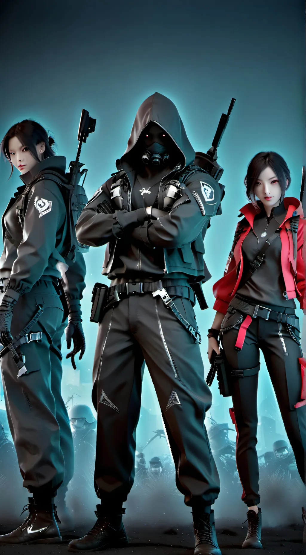 ai character: YOUR SQUAD background