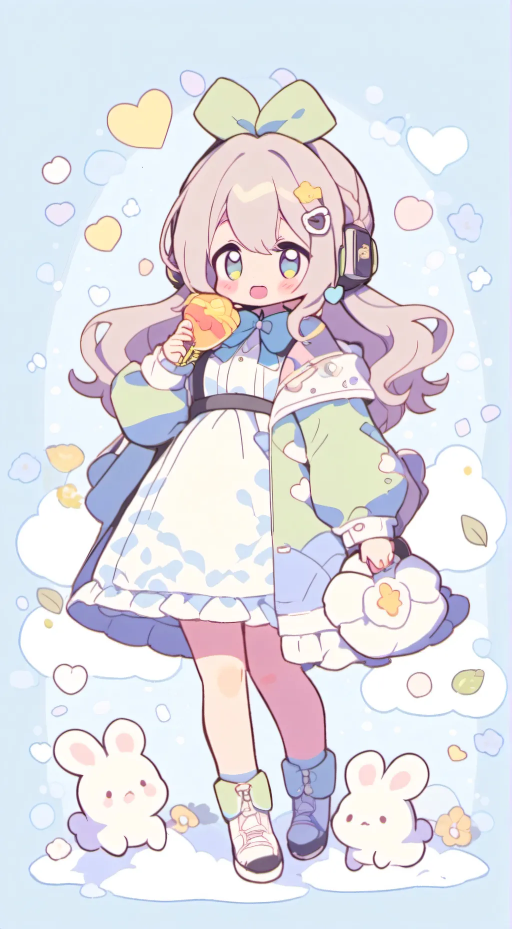 ai character: pregnant hannah background