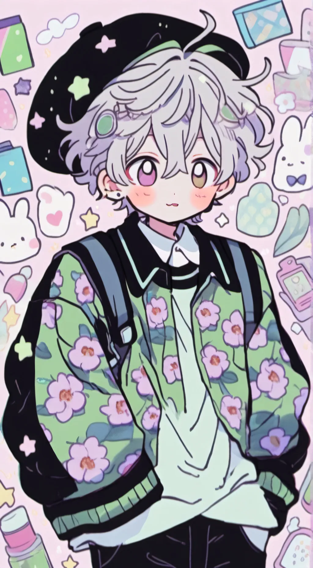 ai character: Christopher  background