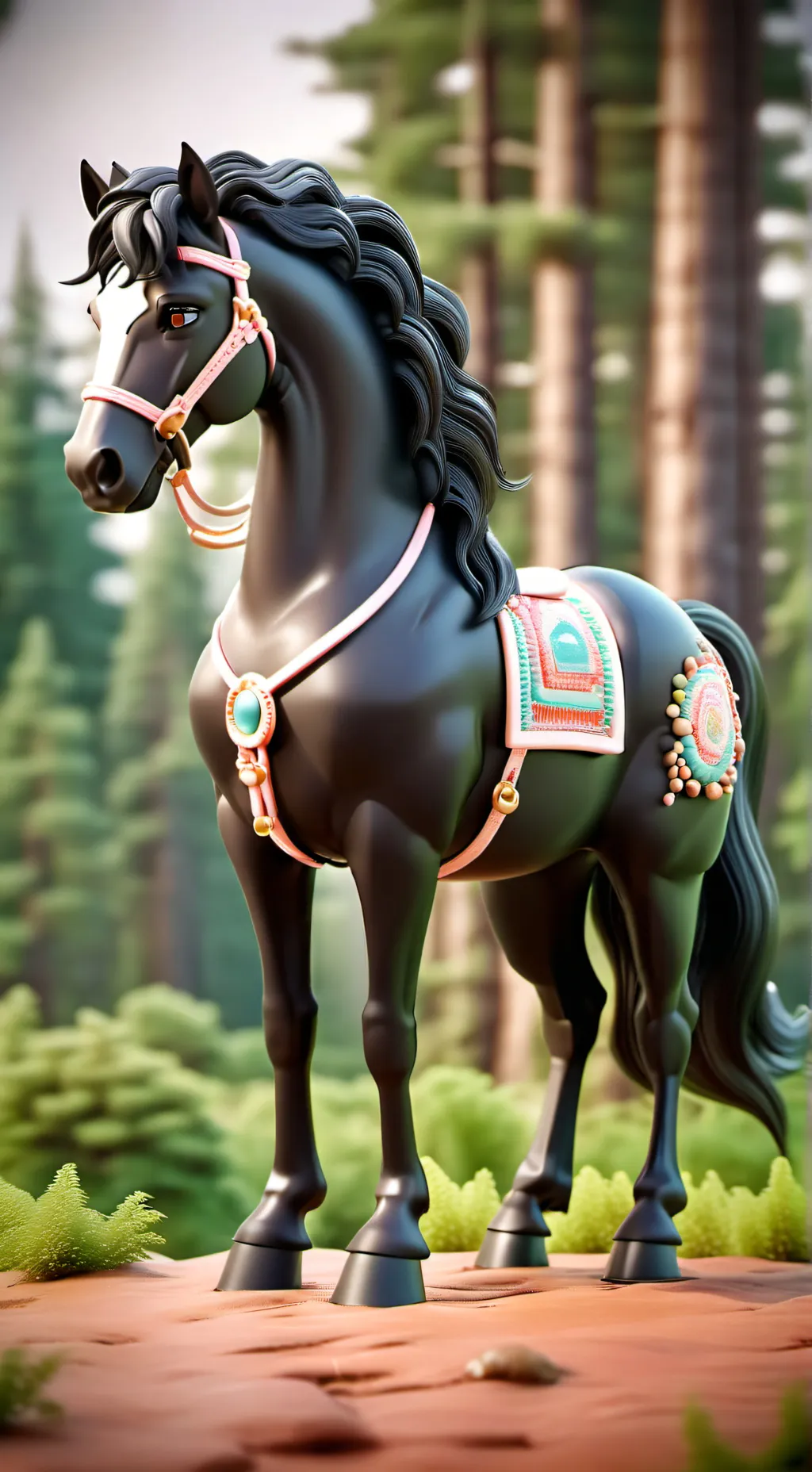 ai character: Free reins  background