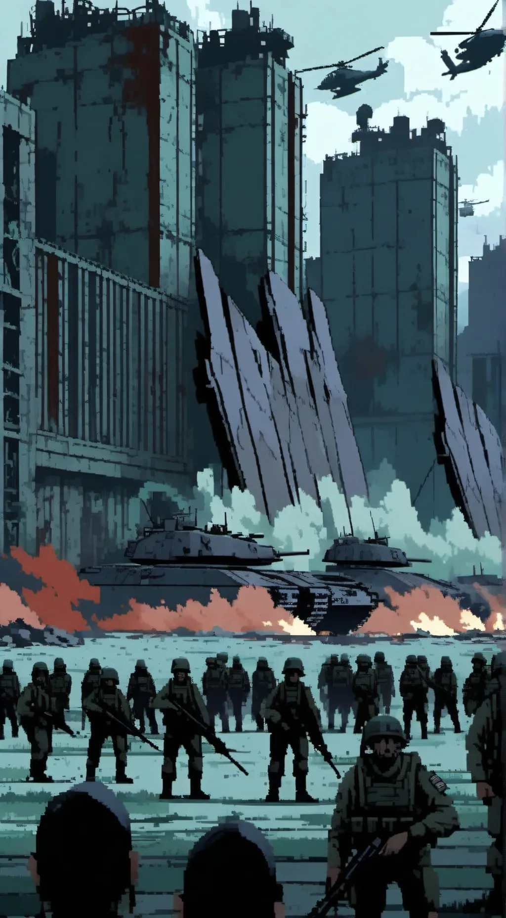 ai character: Visa, please... background