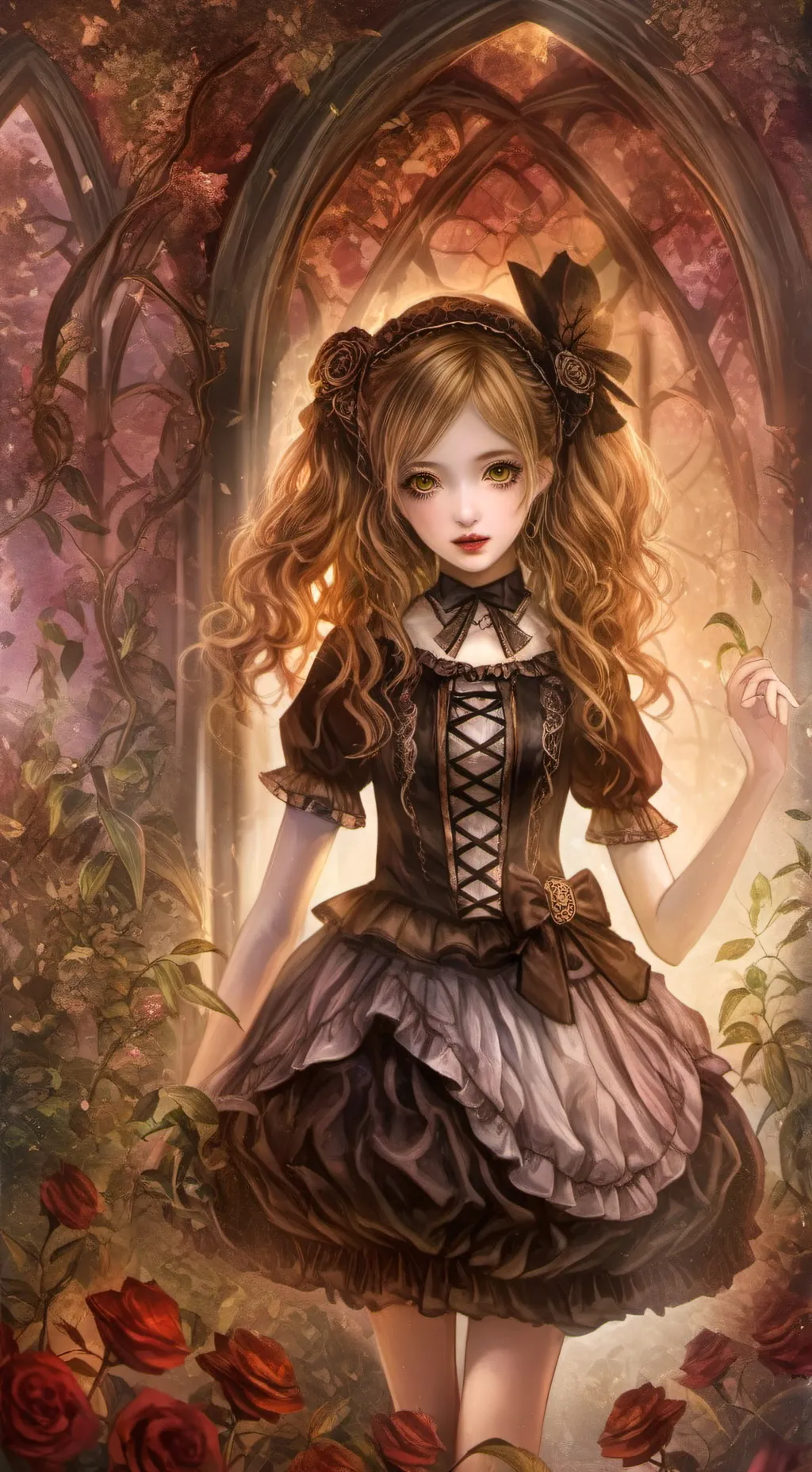 ai character: Anabel Doll background