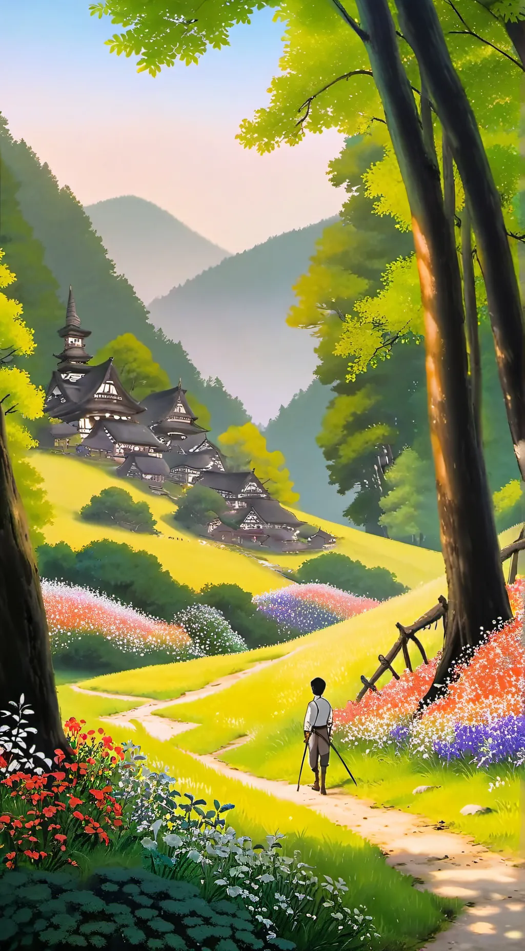 ai character: mha background