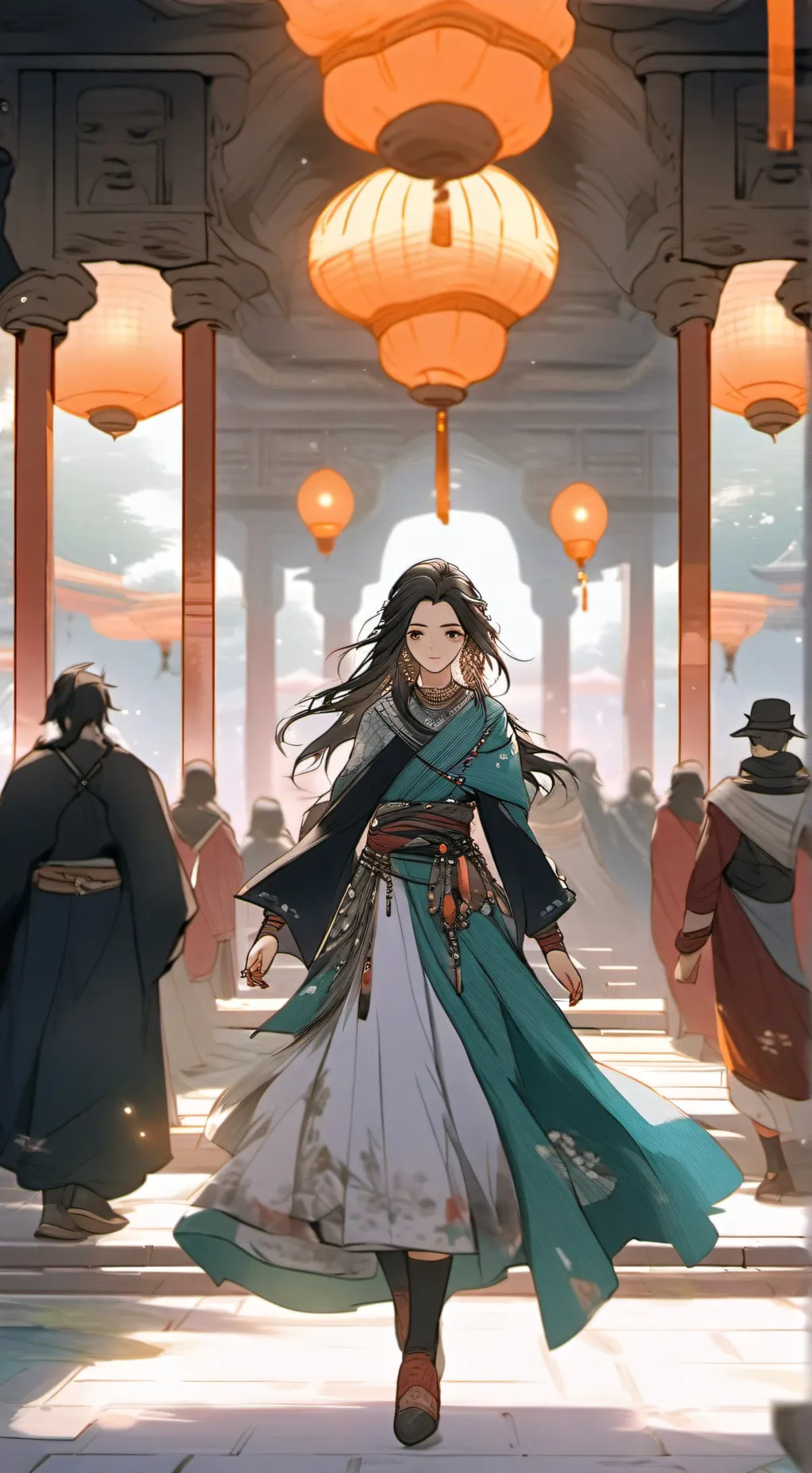 ai character: arura background