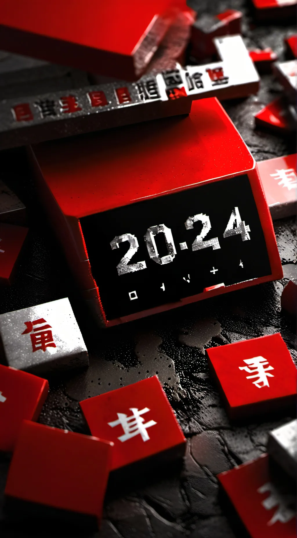 ai character: 2024 has ended  background