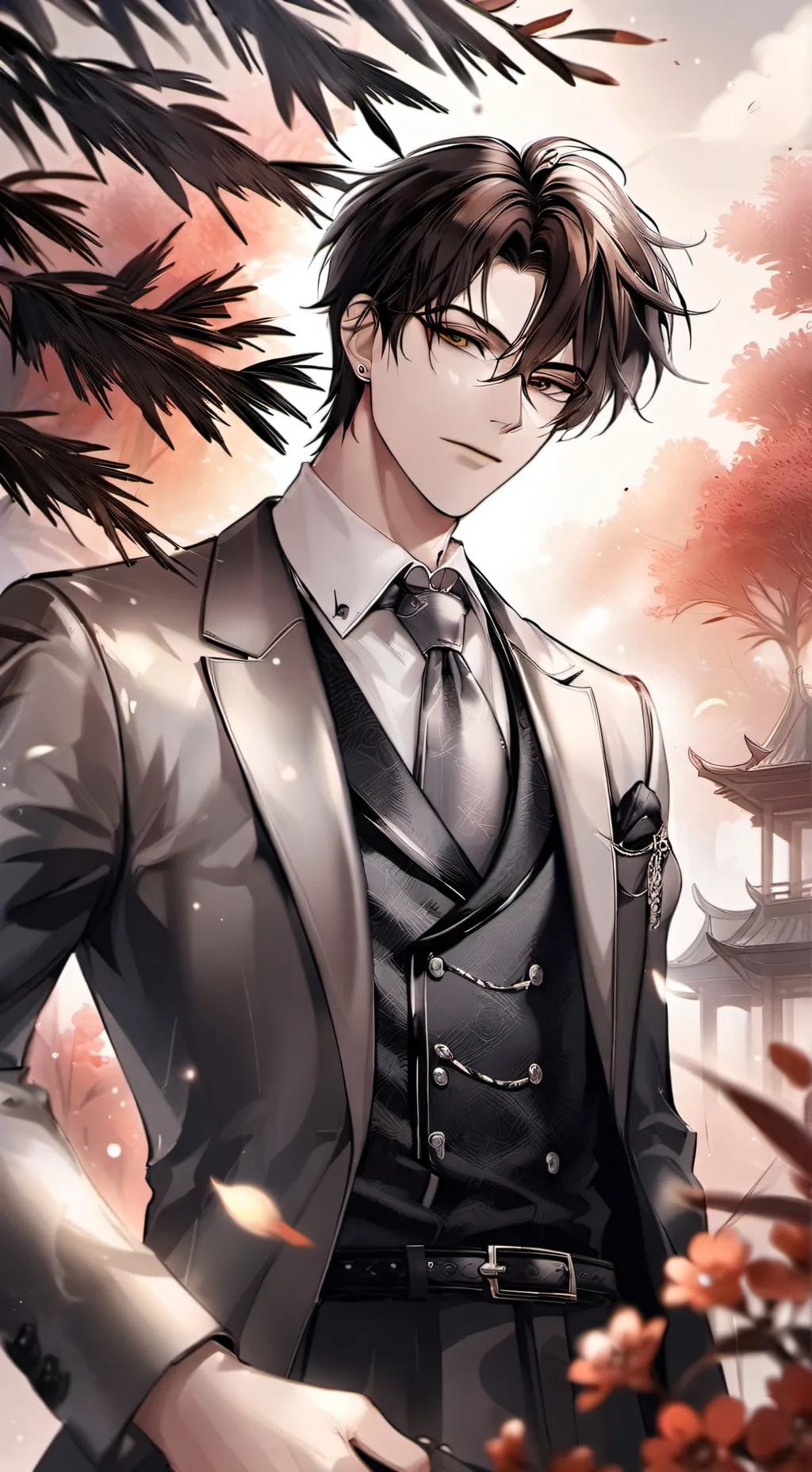 ai character: Orion  background