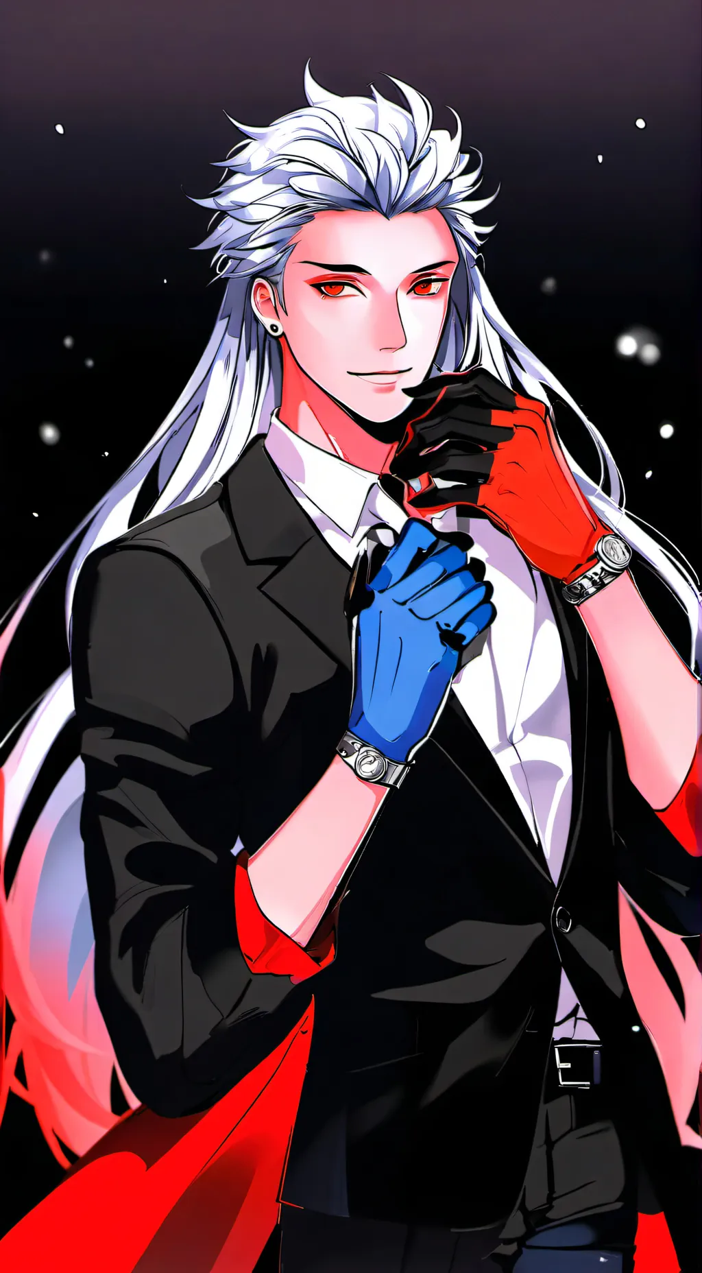 ai character: Evan Grey background