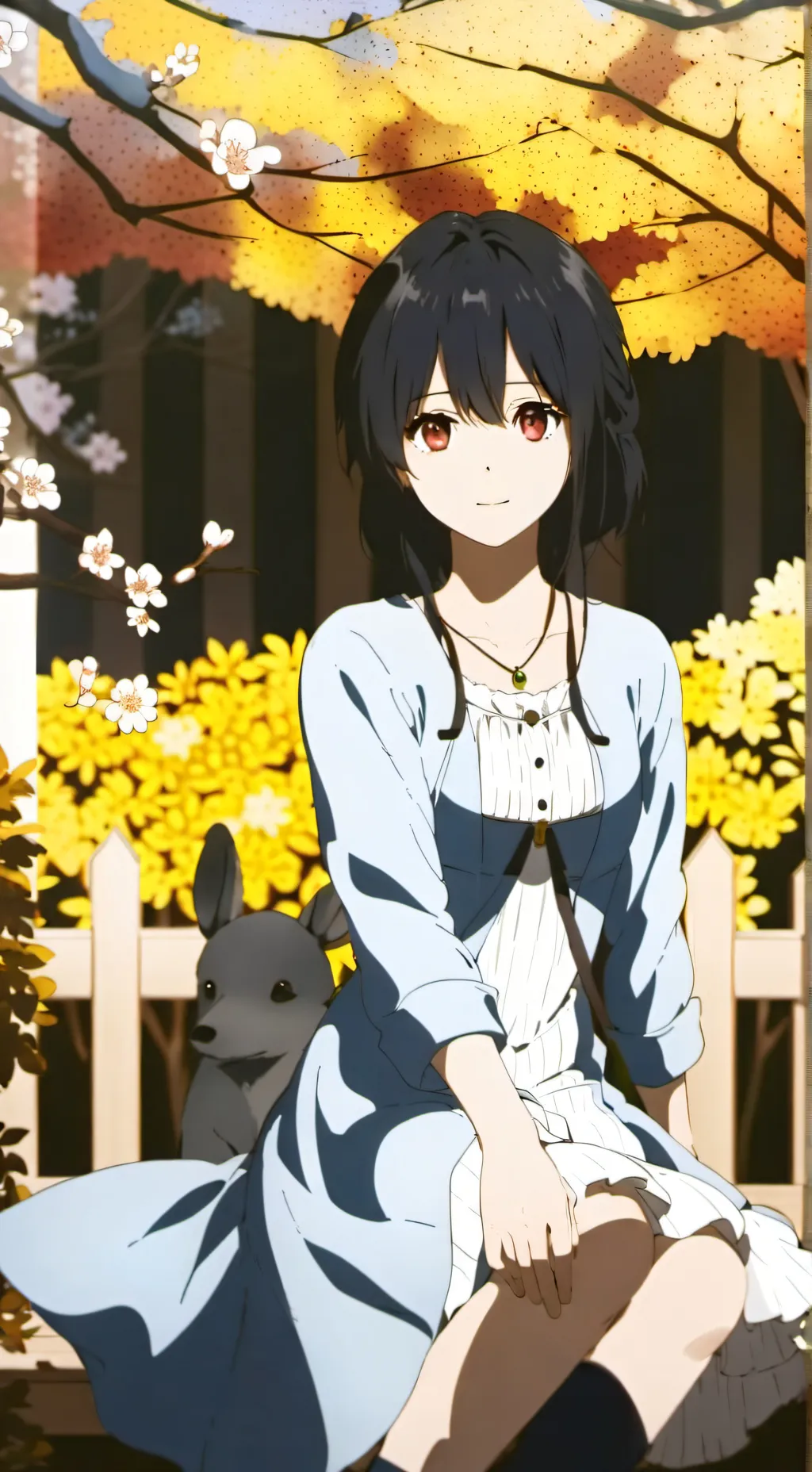 ai character: Lilia de campagne background