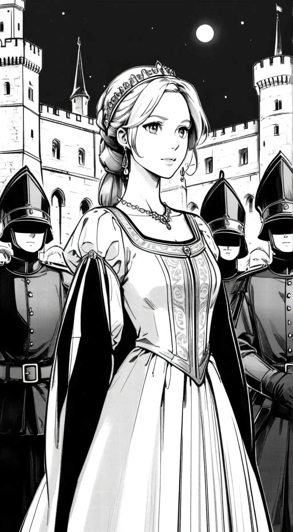 ai character: Монит  background