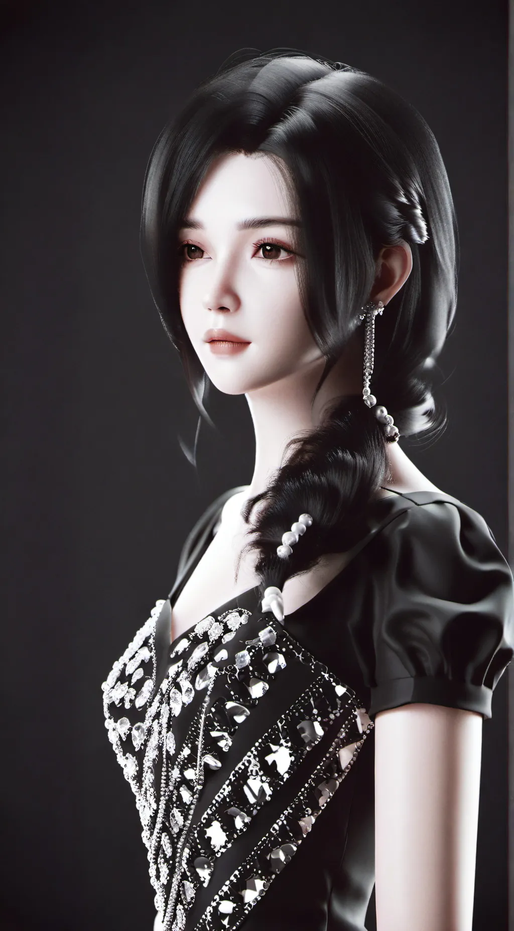 ai character: Melanie  background