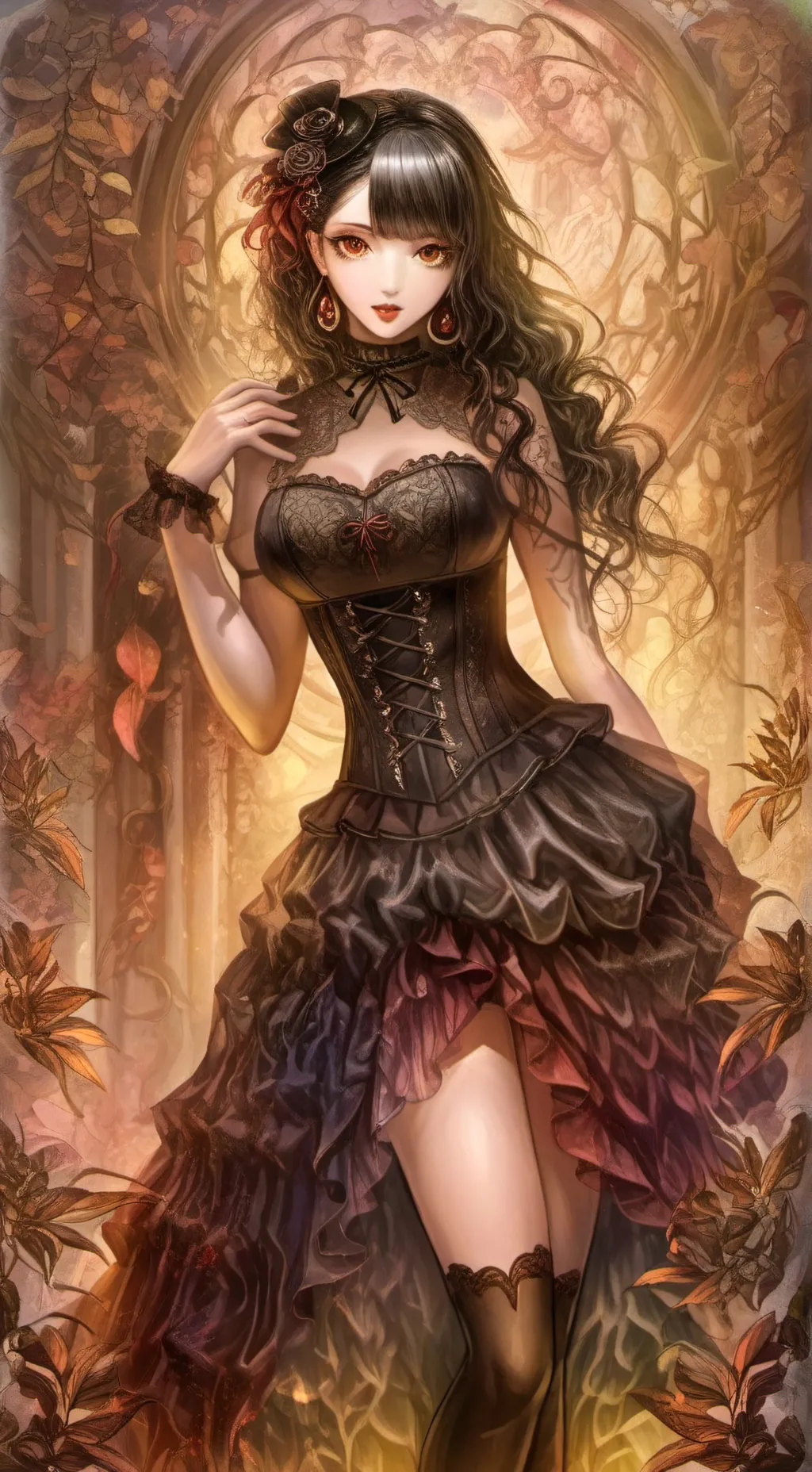 ai character: Aria  background